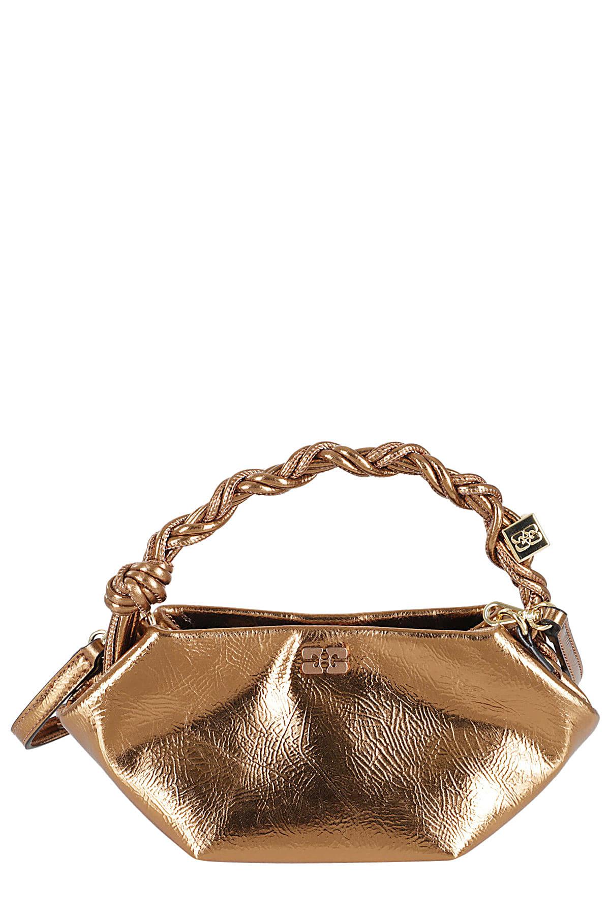 Ganni Bou Bag Mini Denim With Charms in Faded Denim main image 1