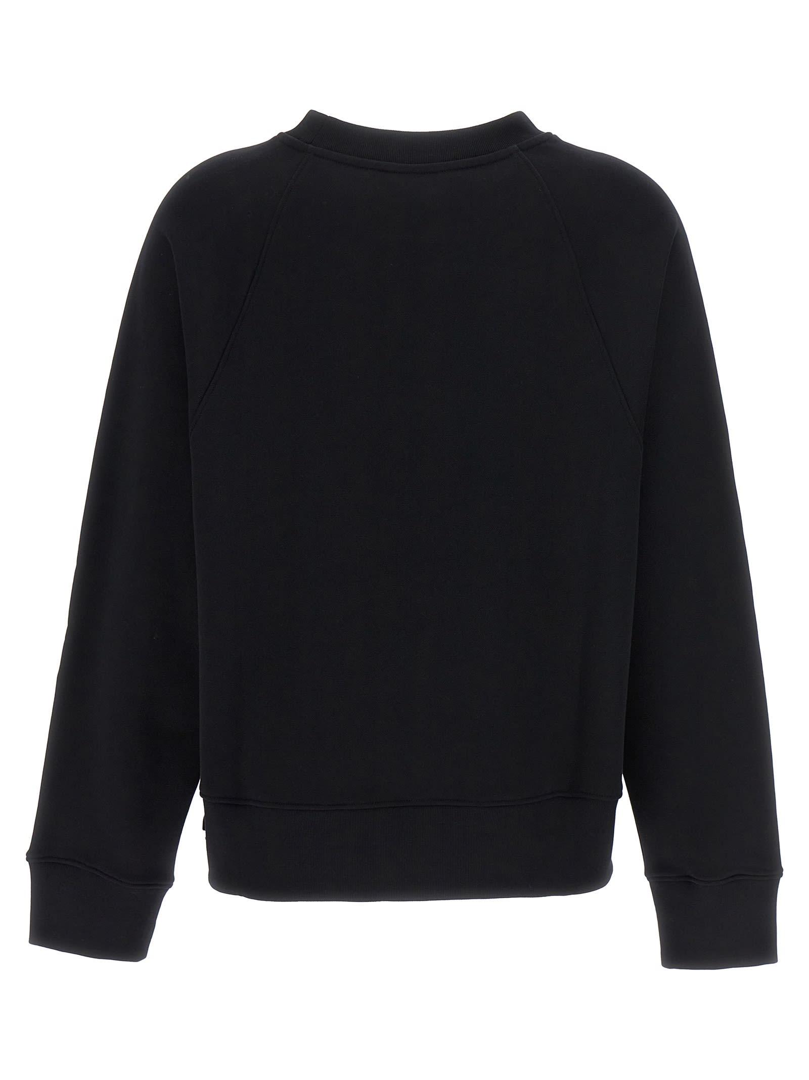 Black moschino sweatshirt sale