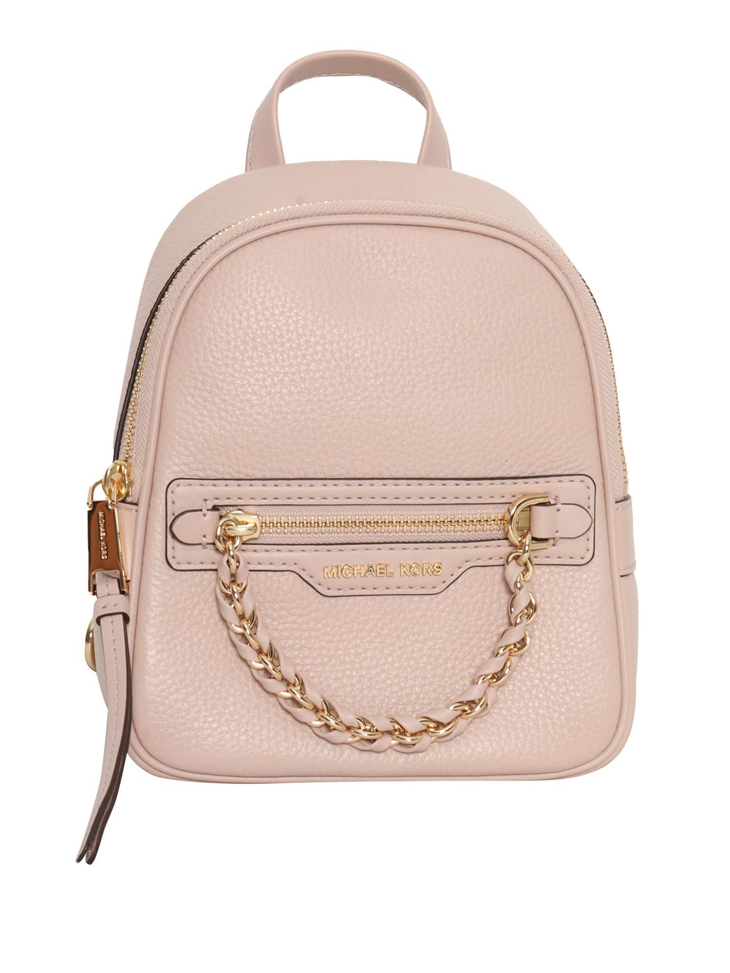 michael kors backpack purse pink