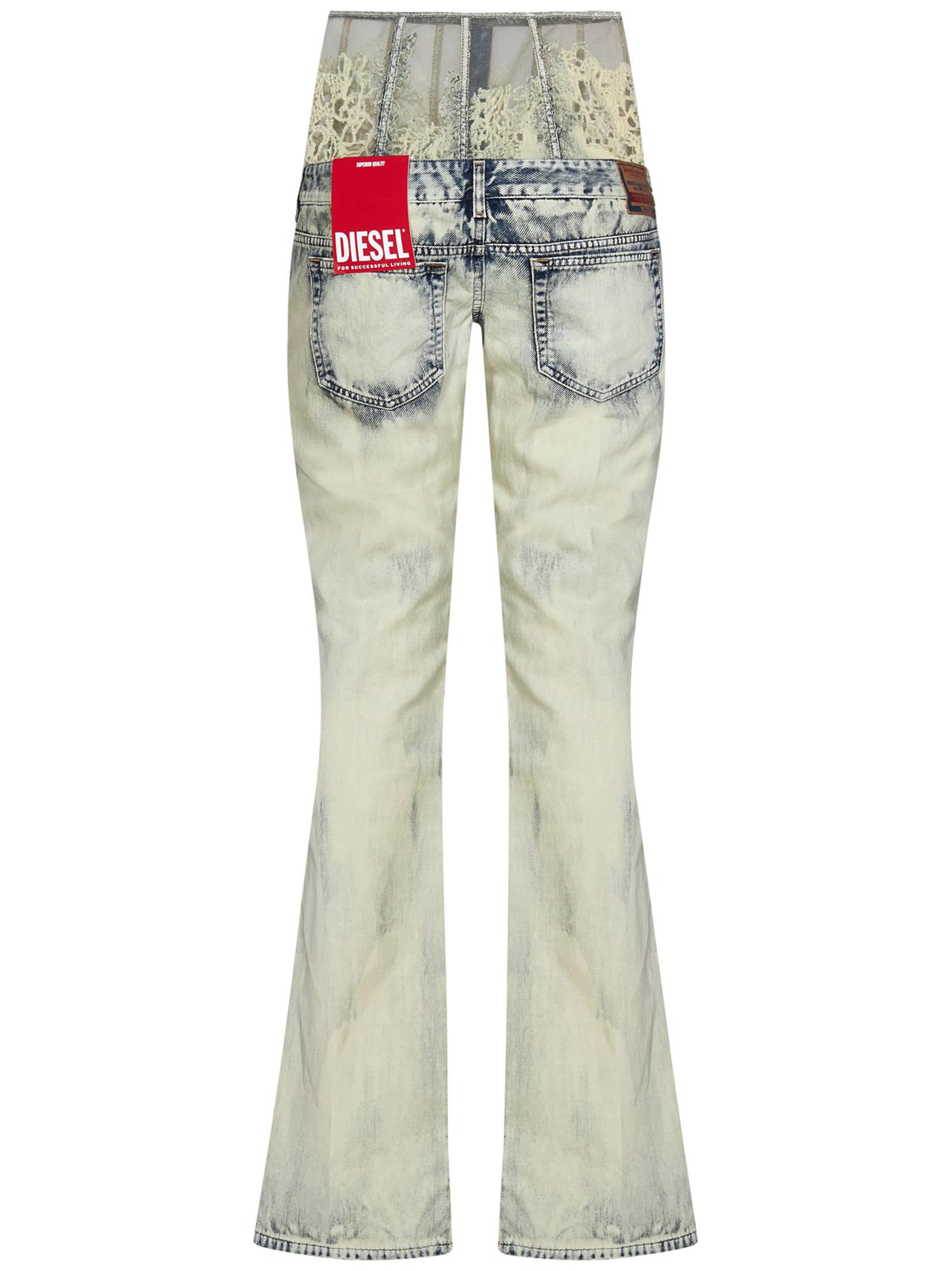 DIESEL 1969 D-ebbey 068gp Bootcut And Flare Jeans in Blue | Lyst