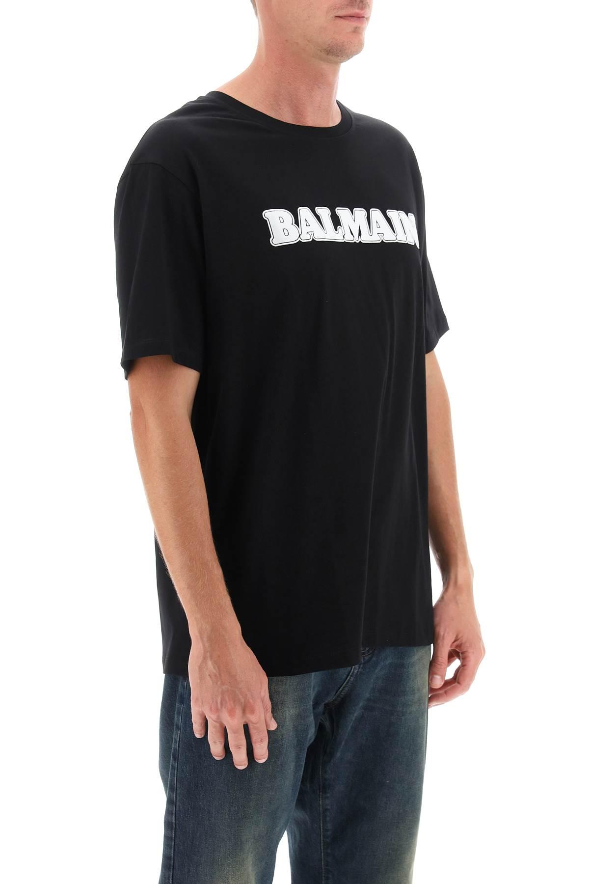 T shirt balmain clearance noir