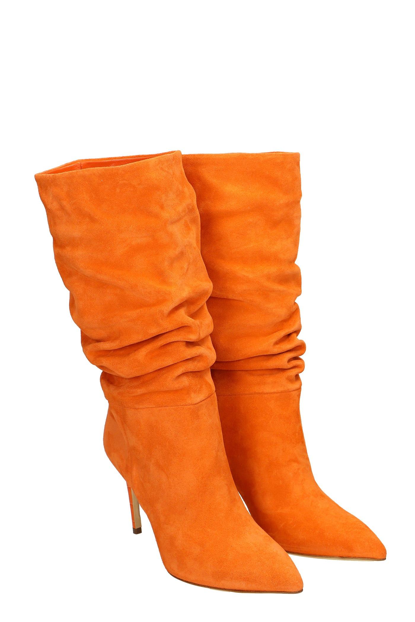 Paris Texas High Heels Ankle Boots In 