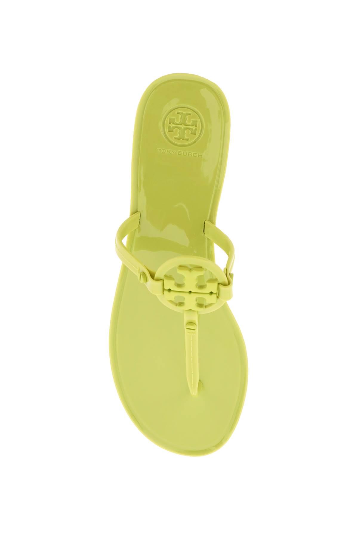 tory burch yellow jelly sandals
