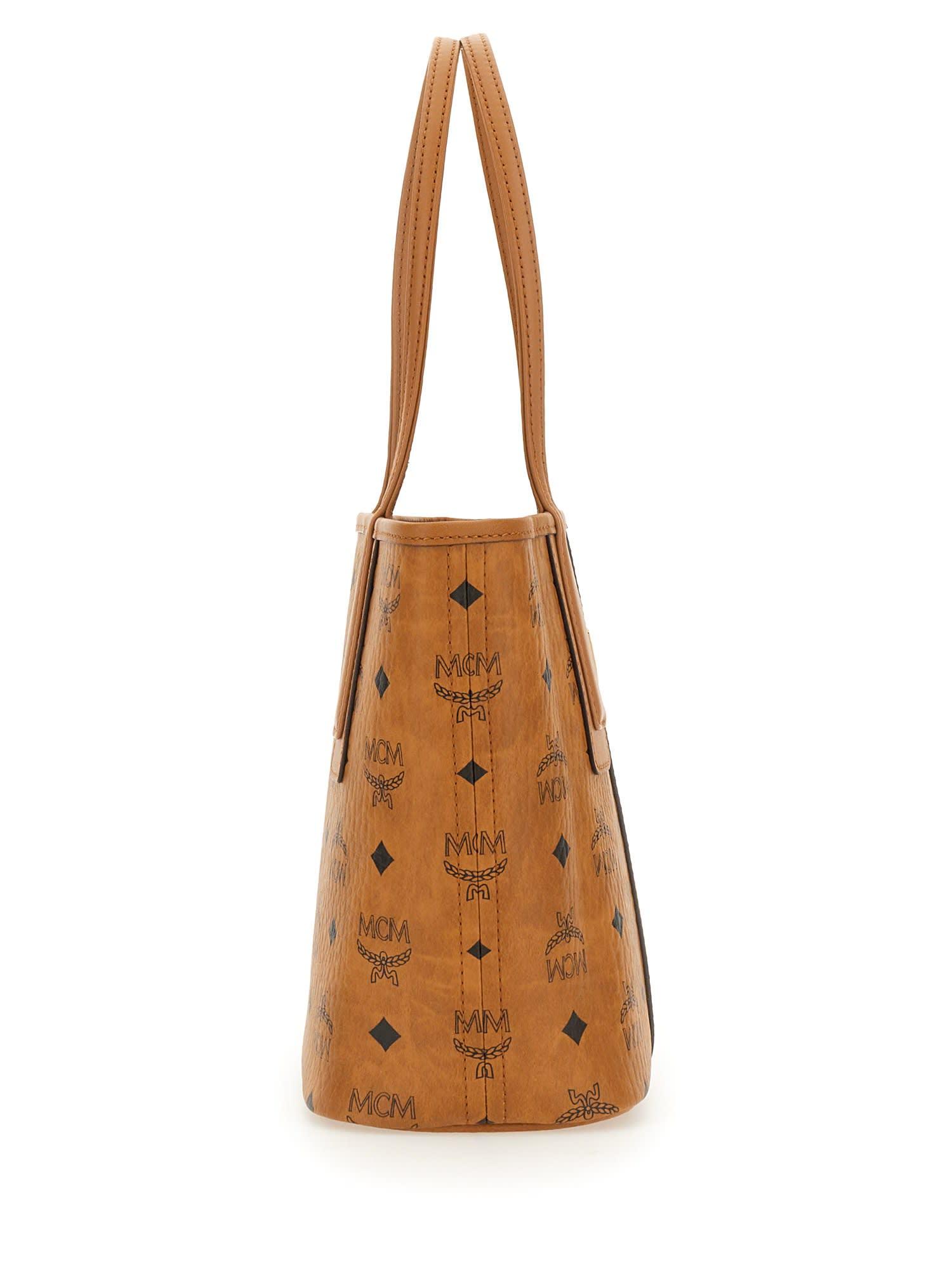 MCM Mini Liz Tote Bag in Brown Lyst UK