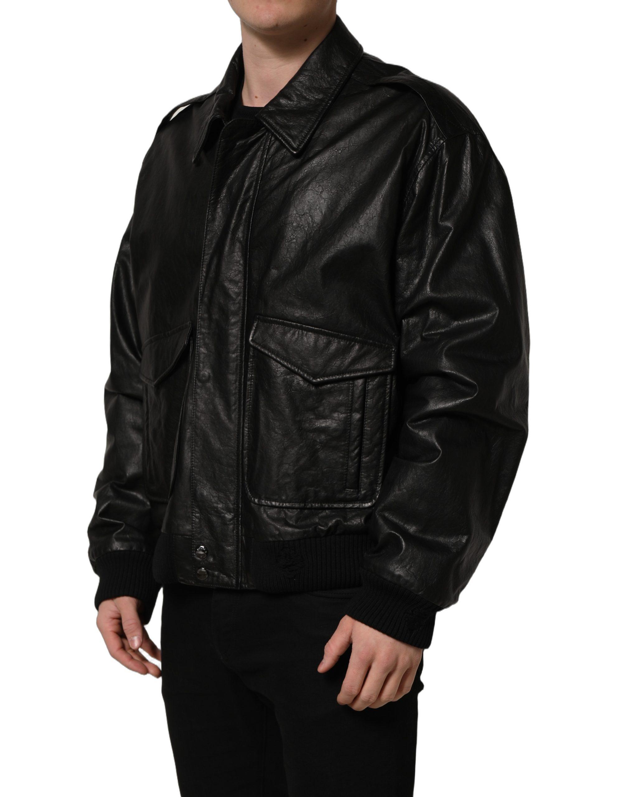 Dolce & Gabbana Leather jackets for Men | Online Sale up to 61