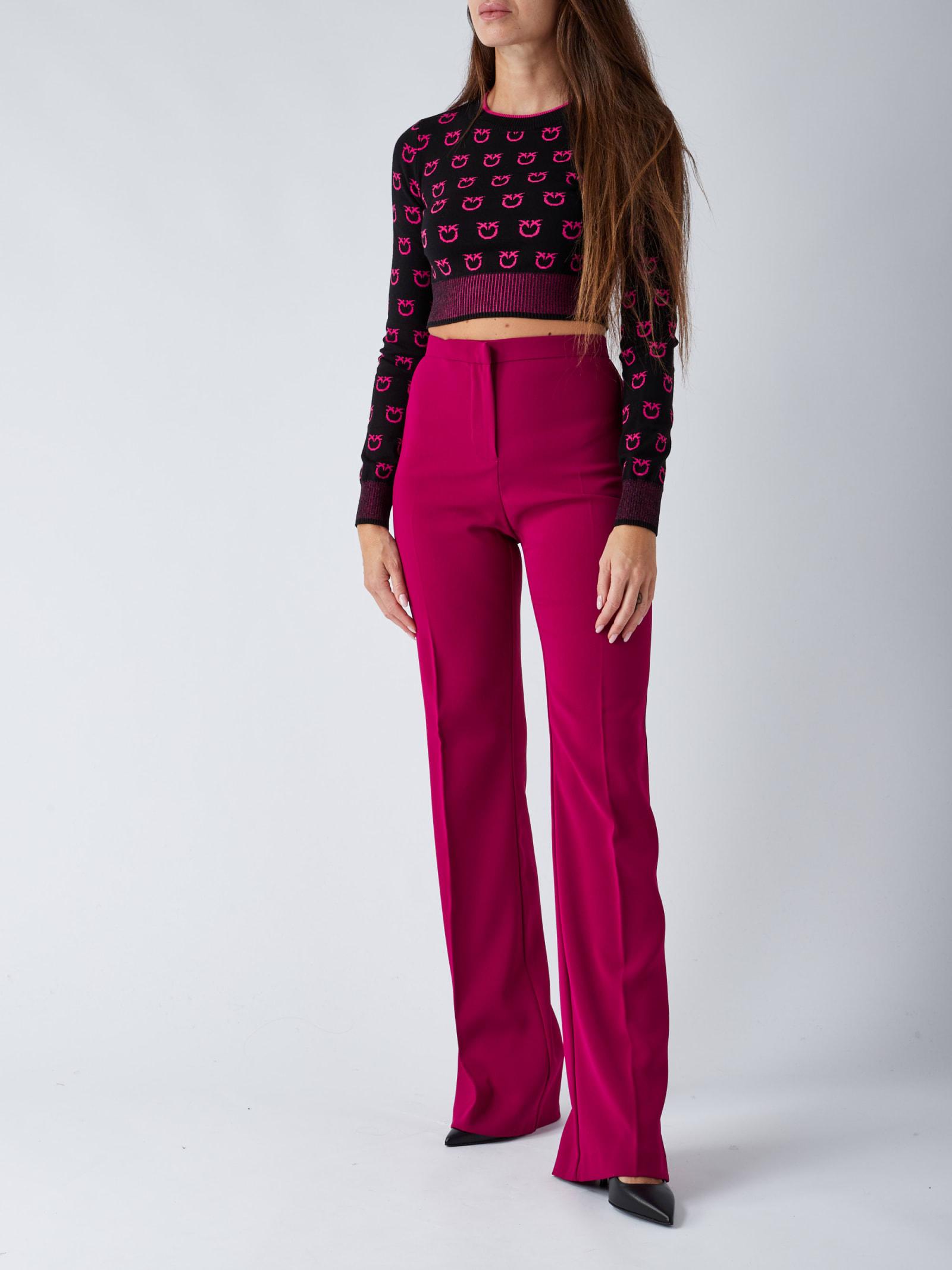 Pinko Furetto Cropped Sweater