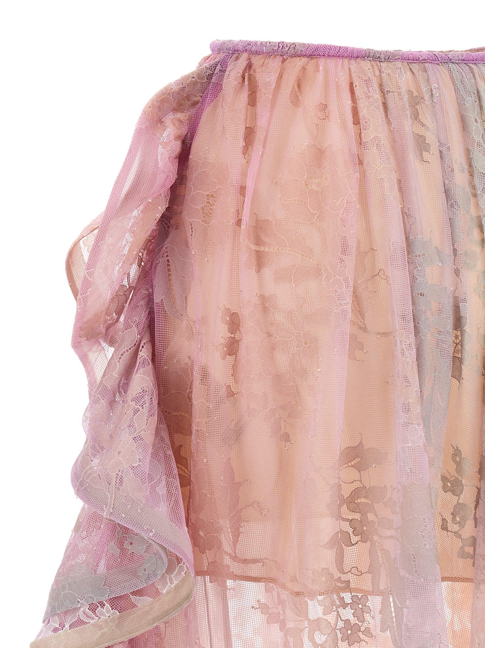 スカート Zimmermann SS25 'Dawning Lace Billow' skirt (3081SS252 SST) Zimmermann Dawning Lace Billow Skirt multi | modaoperandi