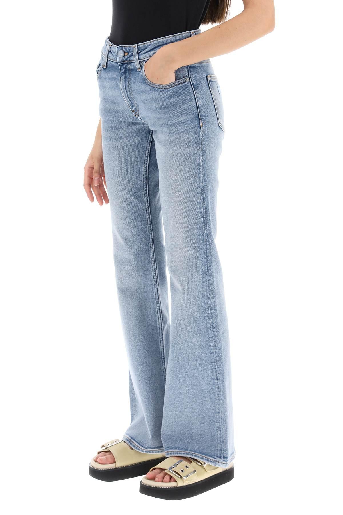 GANNI low-rise Washed Denim Jeans - Farfetch