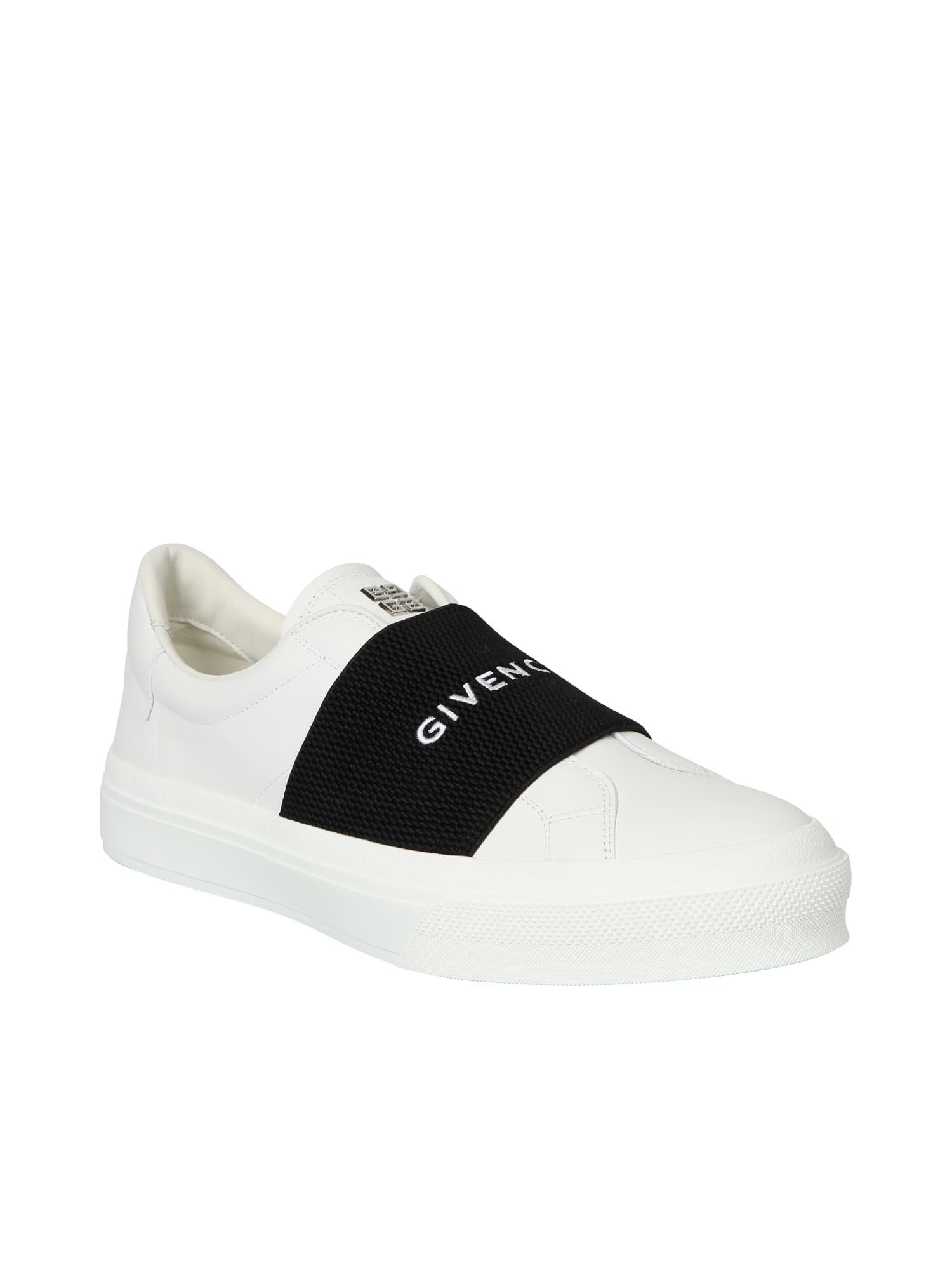 Givenchy Sneakers Paris Strap in Black for Men | Lyst