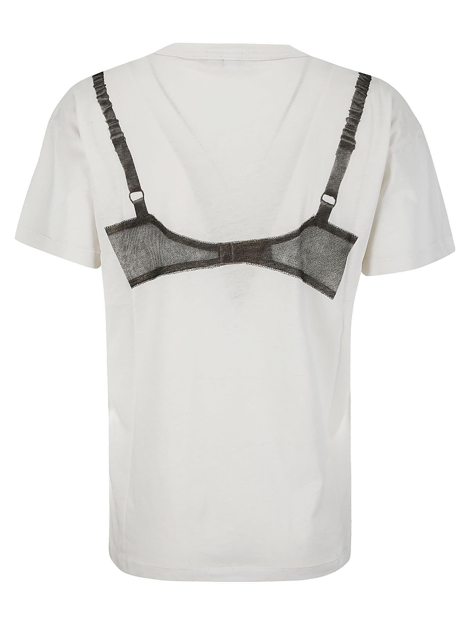 VAQUERA T-shirt Bra Print in Gray | Lyst