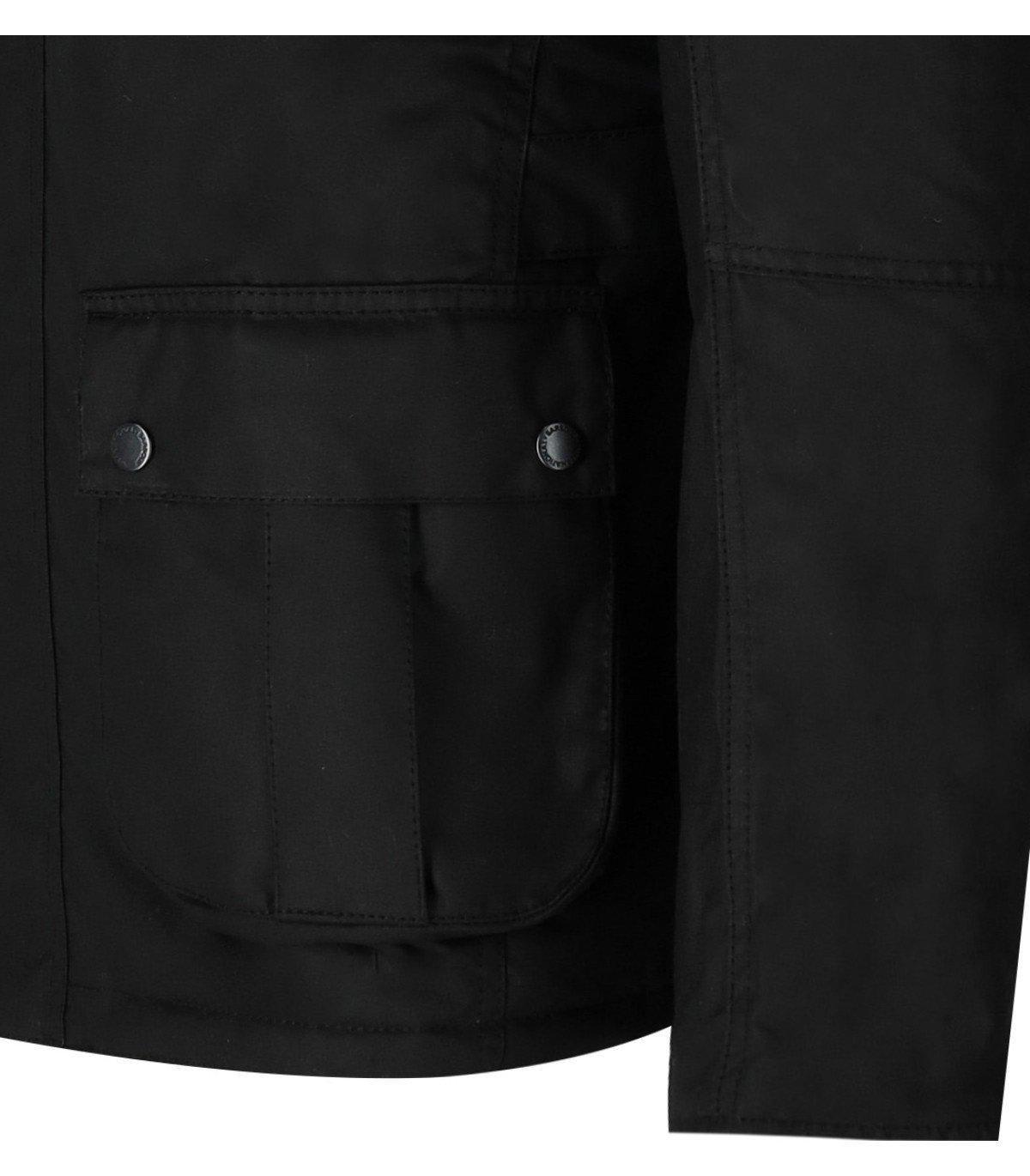 Barbour lockseam casual jacket dark sand sale