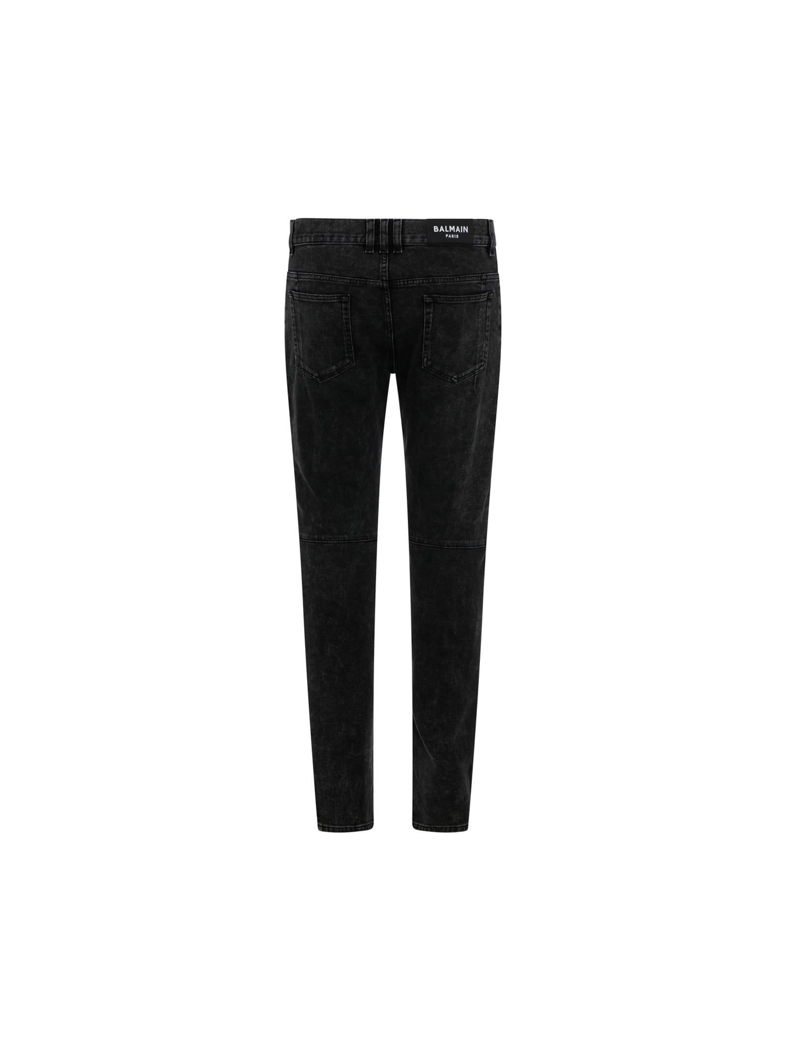 Balmain Jeans in Black for Men | Lyst
