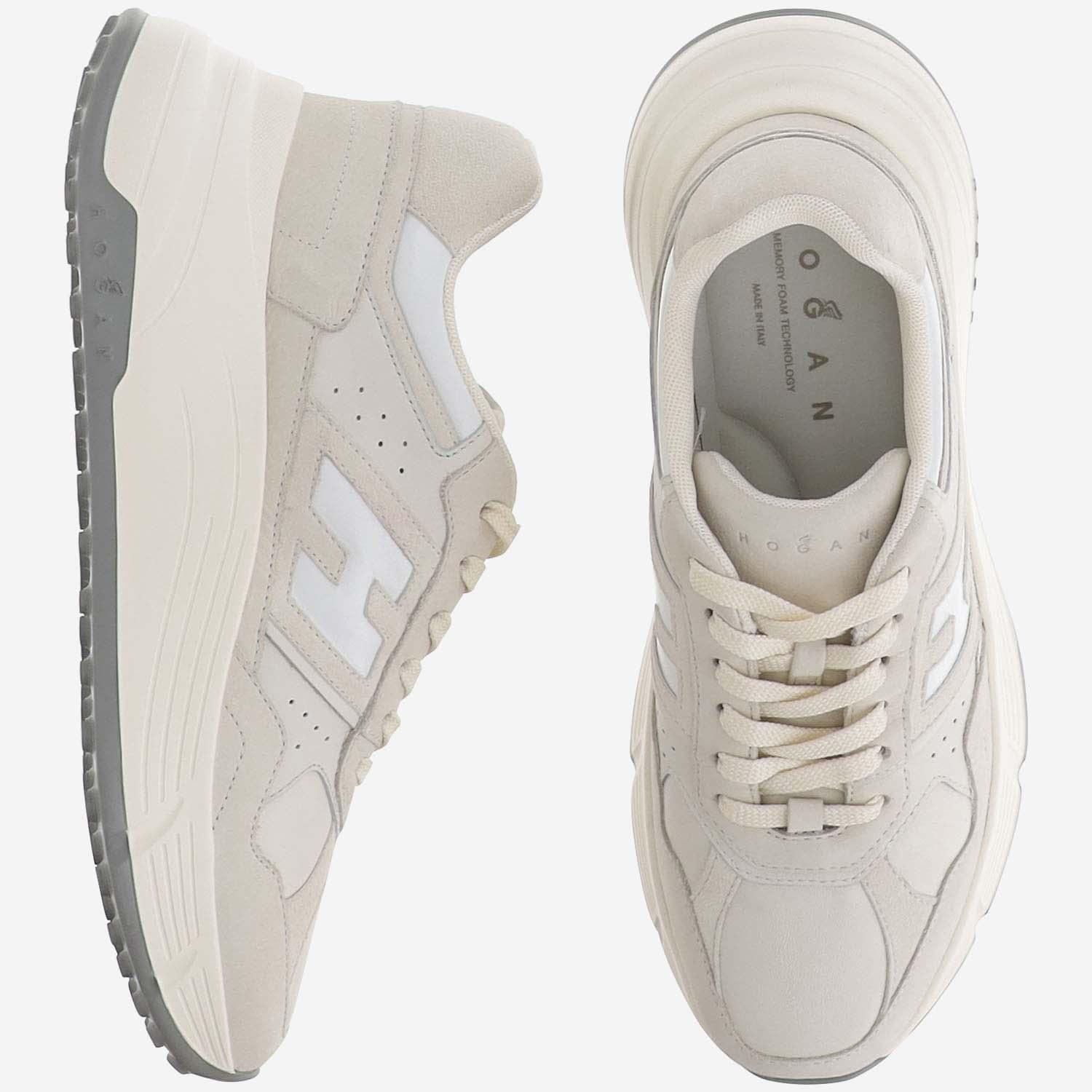Hogan Sneakers Hi Fi in Natural | Lyst