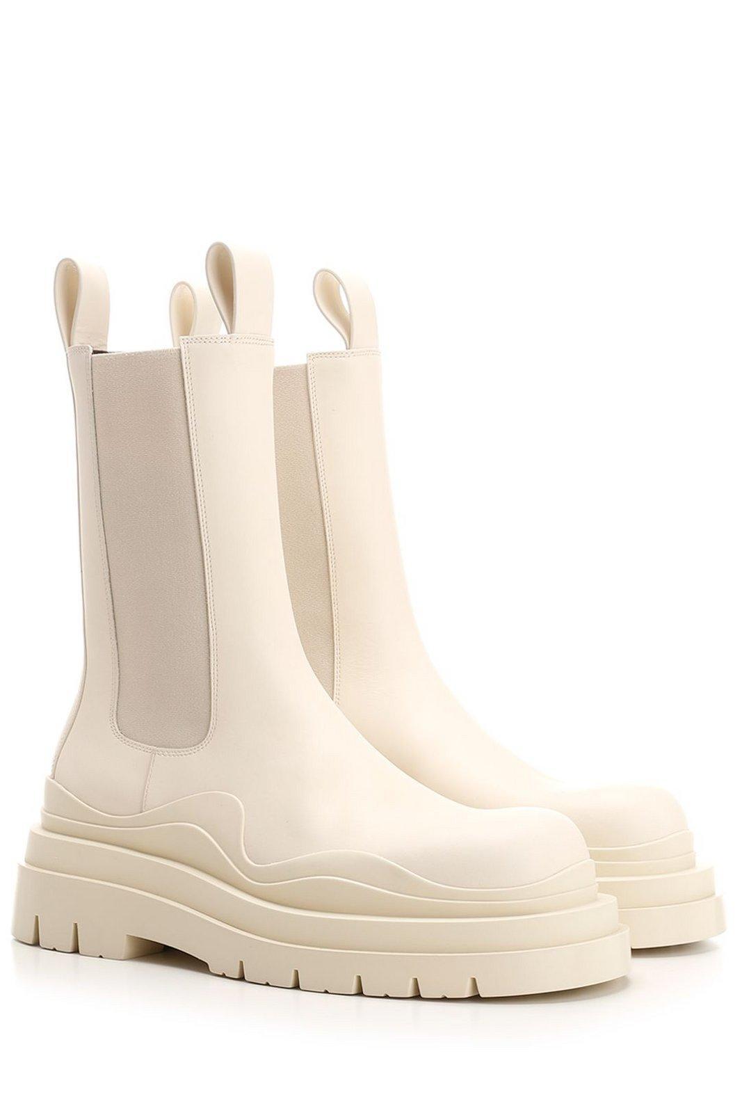 Bottega Veneta Bv Tire Boots in White for Men | Lyst