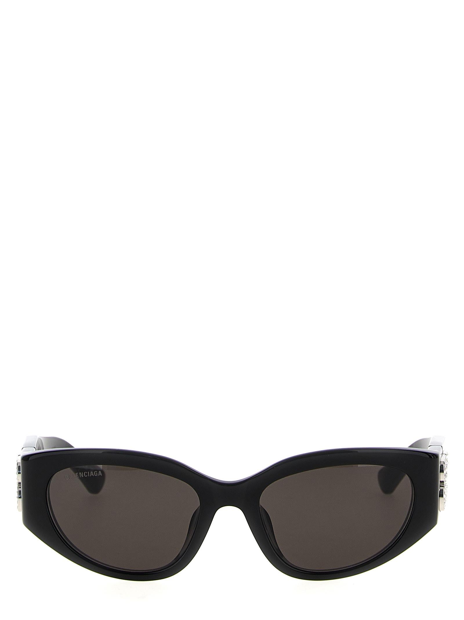 サングラス BALENCIAGA 'Bossy Round AF' Sunglasses Women's Bossy Round Af Sunglasses in Black | Balenciaga US