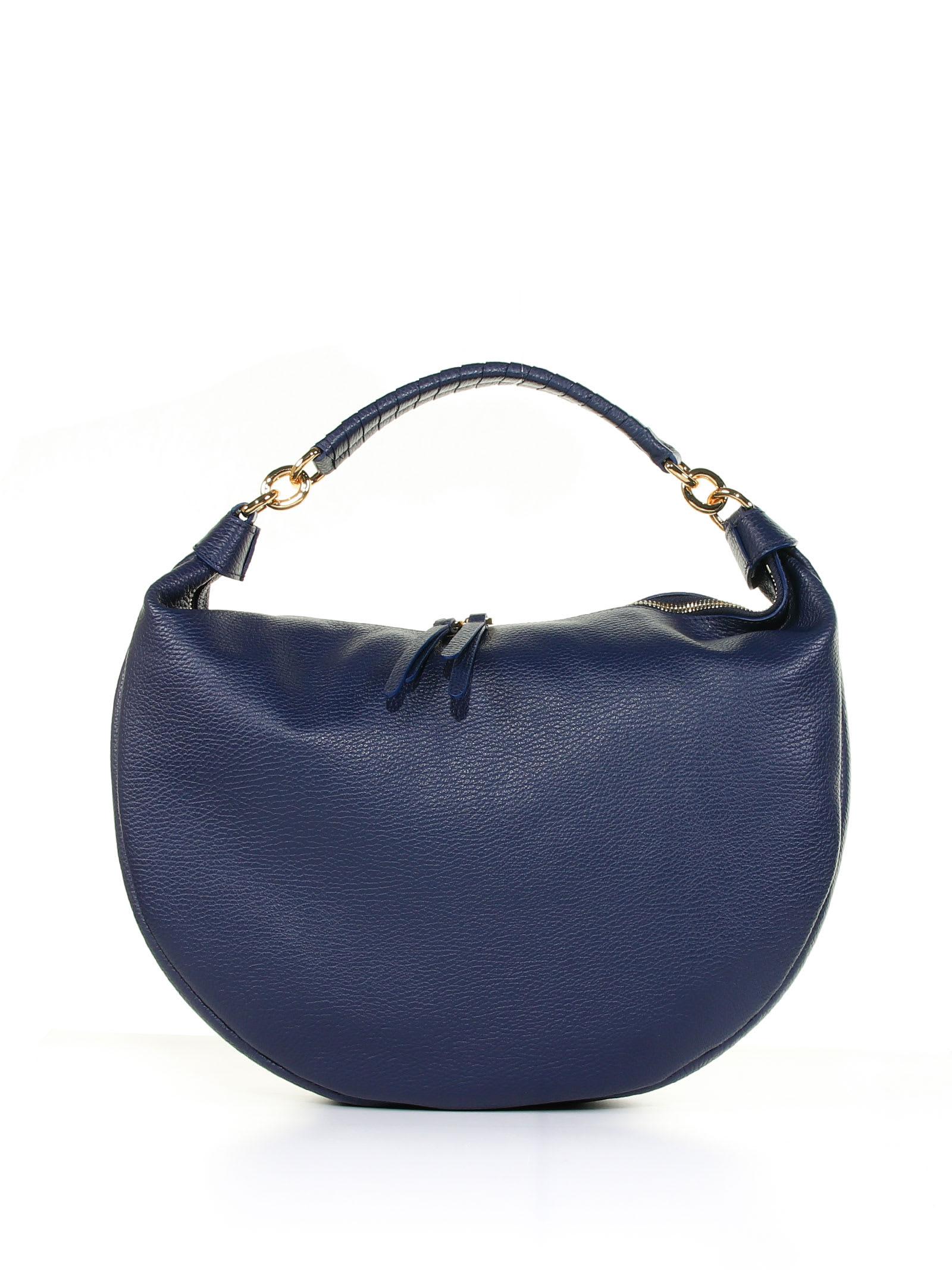 Coccinelle Melody Leather Bag in Blue | Lyst