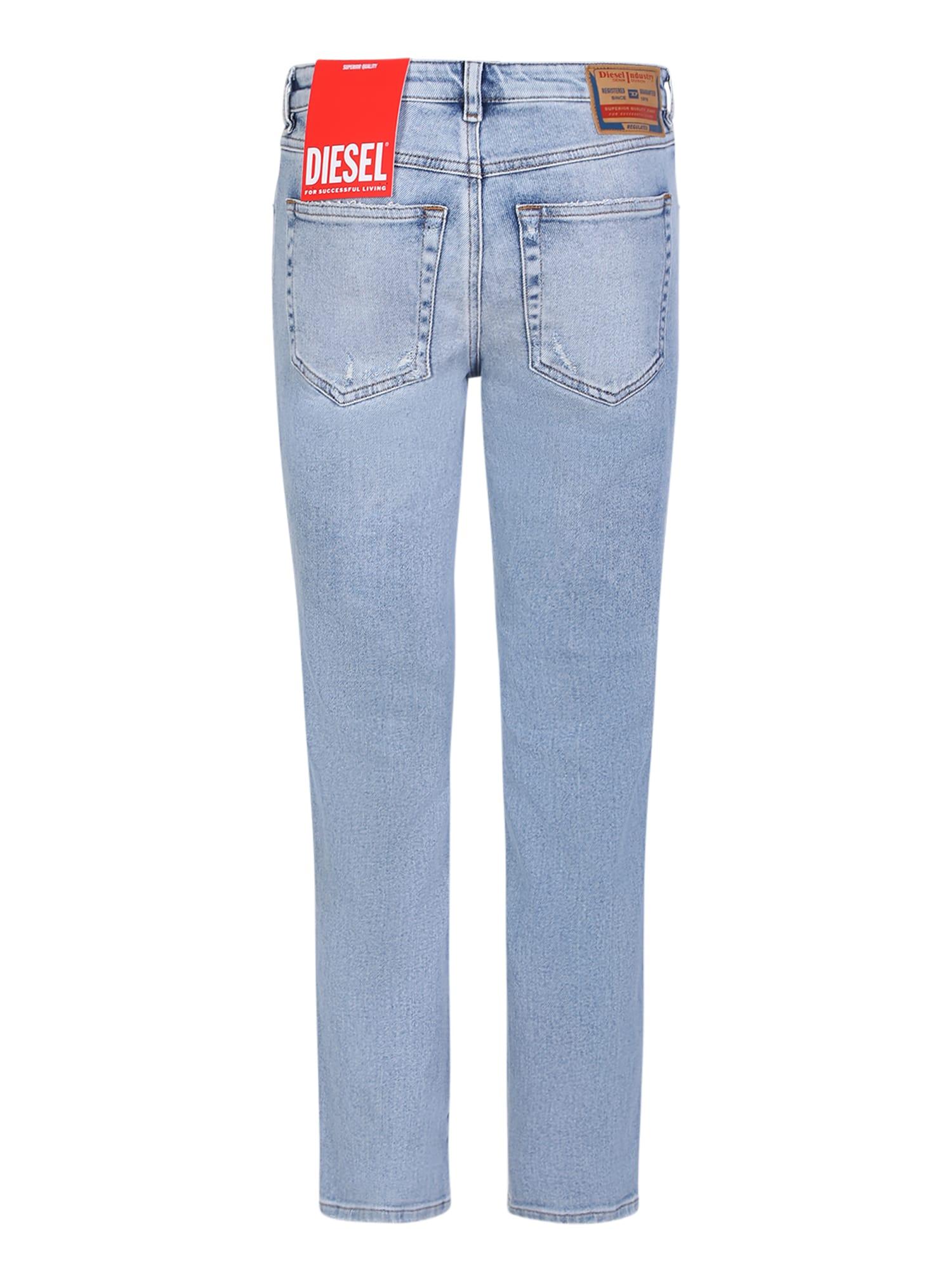 DIESEL 2015 Babhila Light Blue Jeans | Lyst