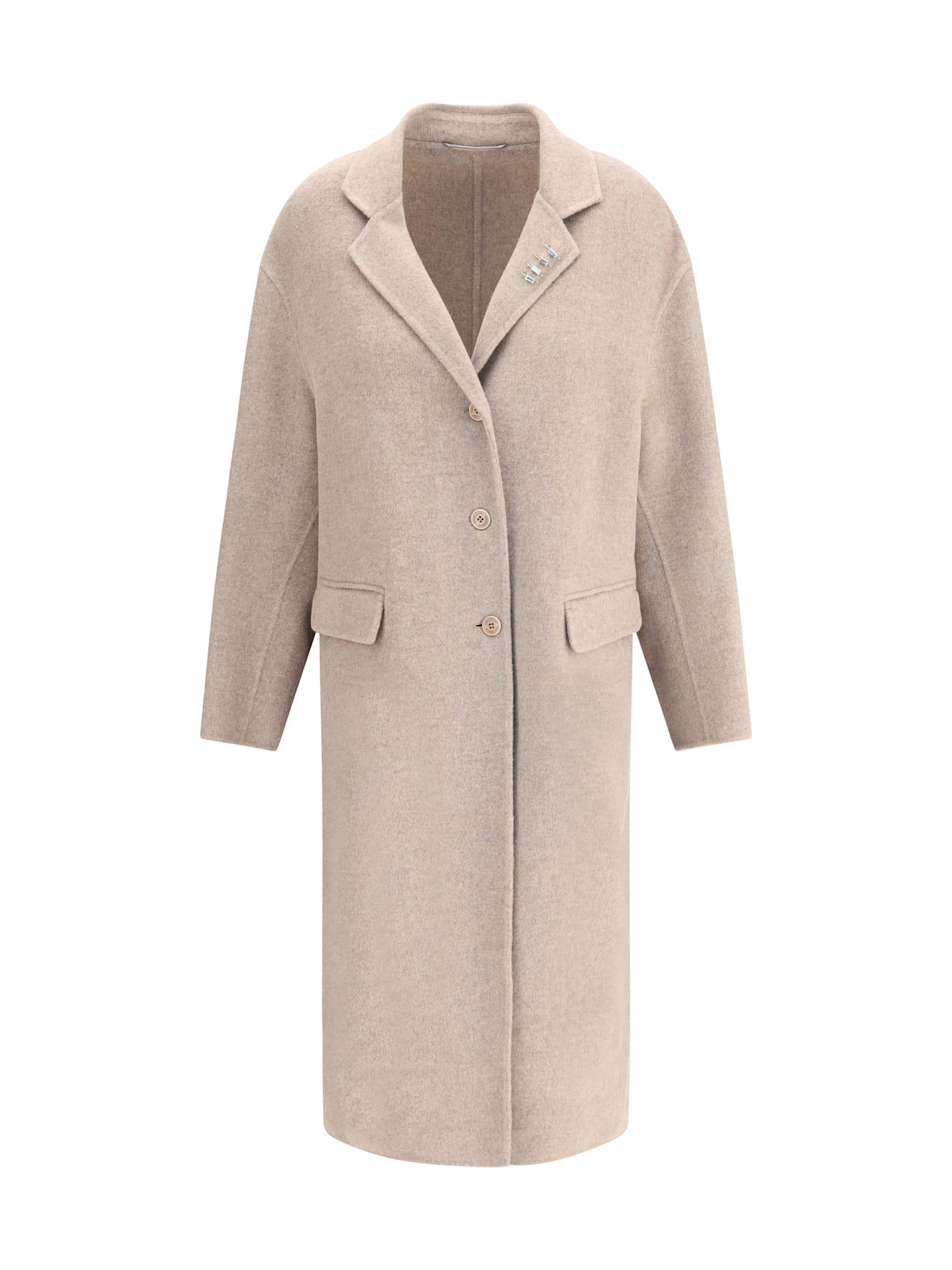 【値下げセール】ERMANNO SCERVINO ロングコート　ゴージャス 値下げセール】ERMANNO SCERVINO ロングコート ゴージャス