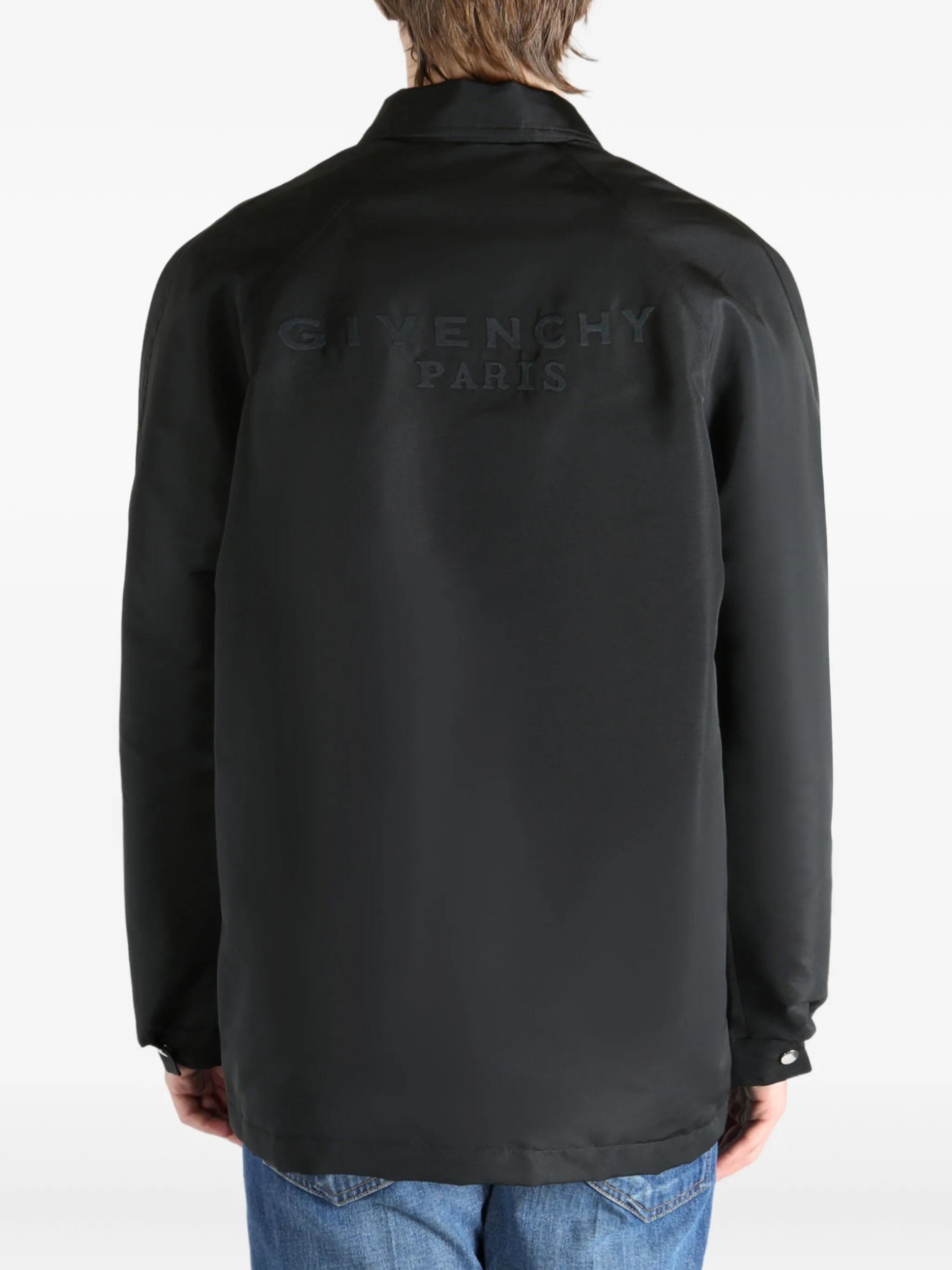 Givenchy Coach Jacket in Black for Men | Lyst UK