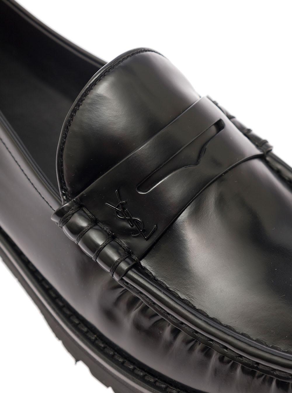 Ysl mens deals loafers