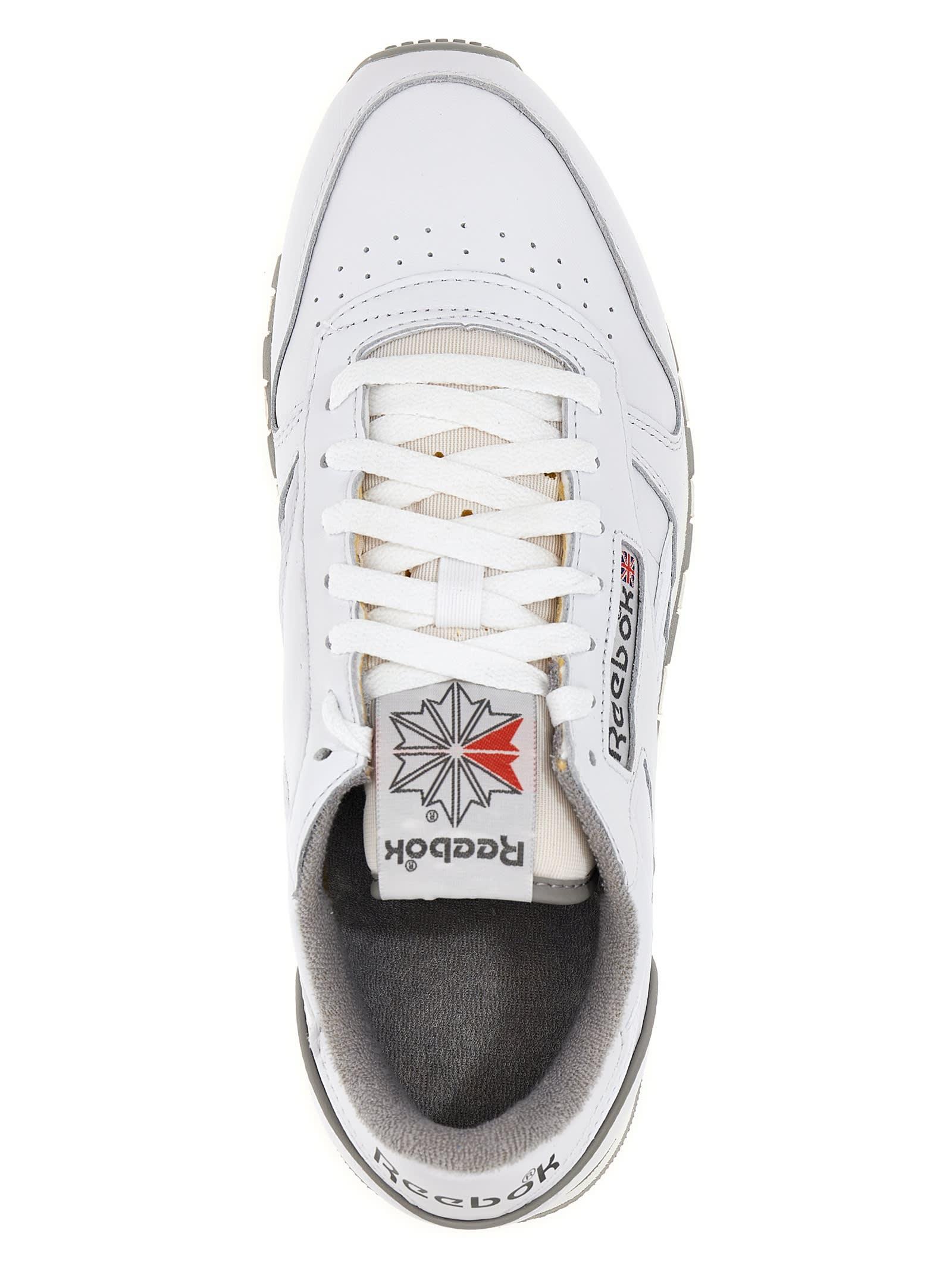 Reebok Classic Leather Sneakers in White for Men | Lyst