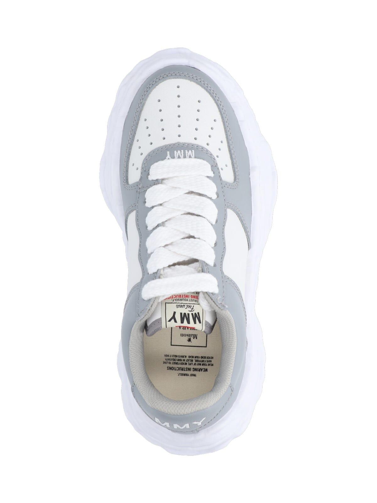 スニーカー MAISON MIHARA YASUHIRO Women Sneakers A14FW736SILVER Maison Mihara Yasuhiro Parker OG Sole Wrinkled Leather Low