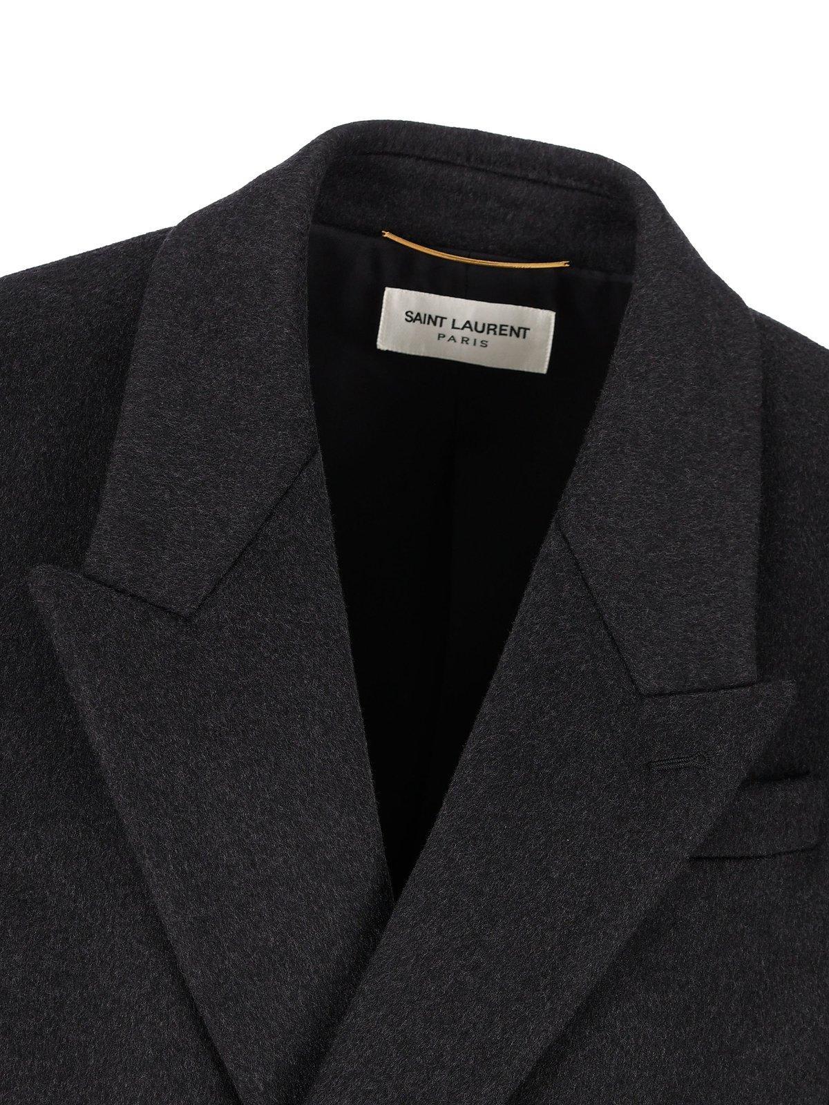 Saint Laurent Oversized wool blazer - Black