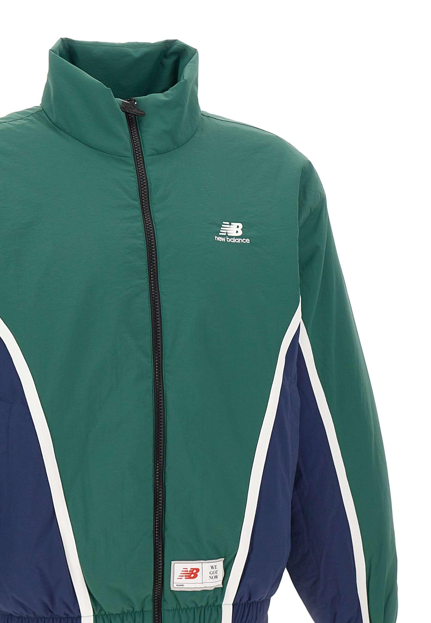 New Balance Jacket in Green for Men | Lyst