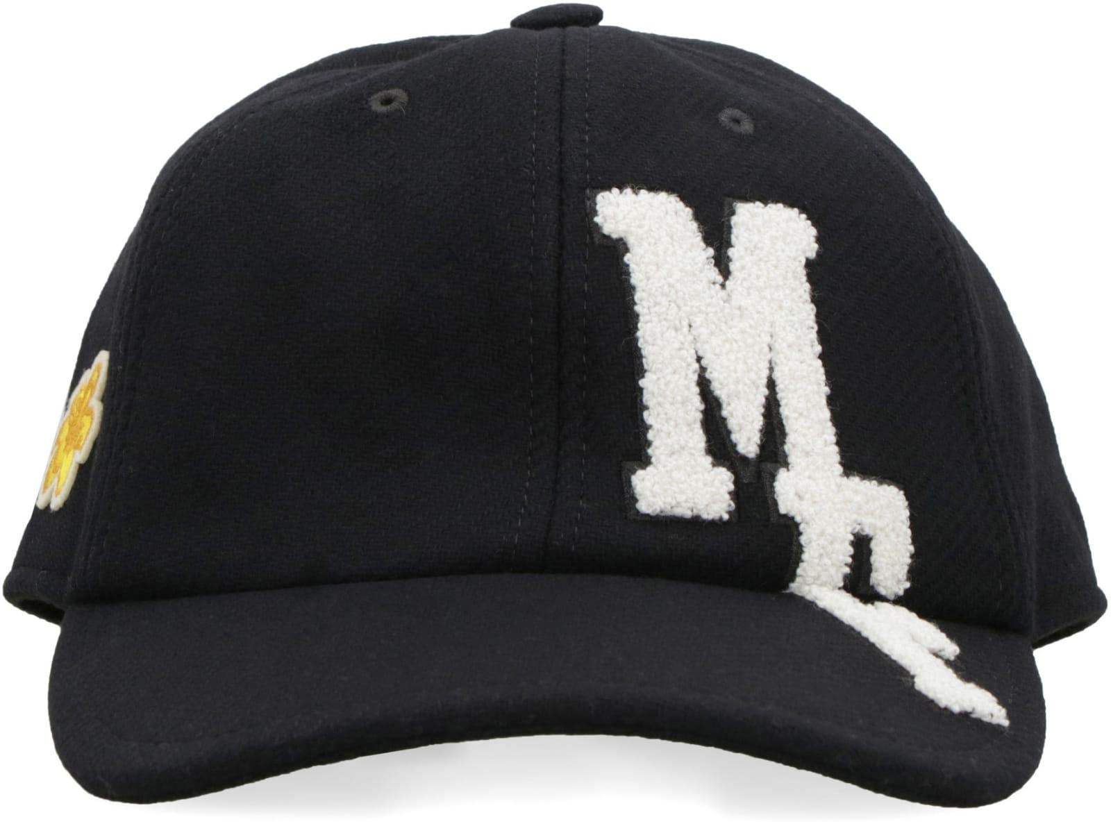 Moncler Genius Moncler X Frgmt - Logo Baseball Cap in Black for