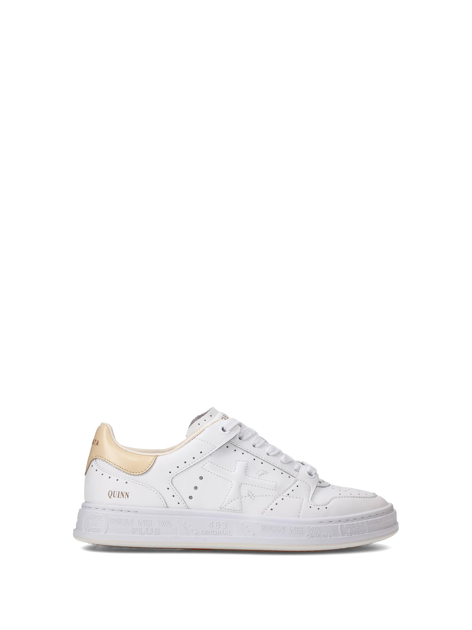 Premiata Quinn D 6689 Leather Sneaker in White Lyst UK