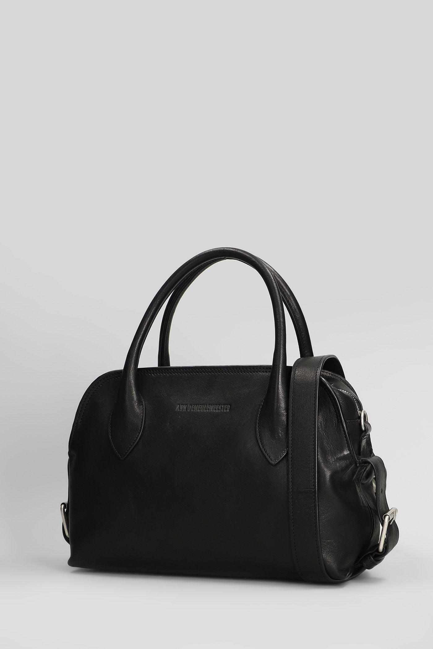 Ann Demeulemeester Lowa Hand Bag In Black Leather | Lyst