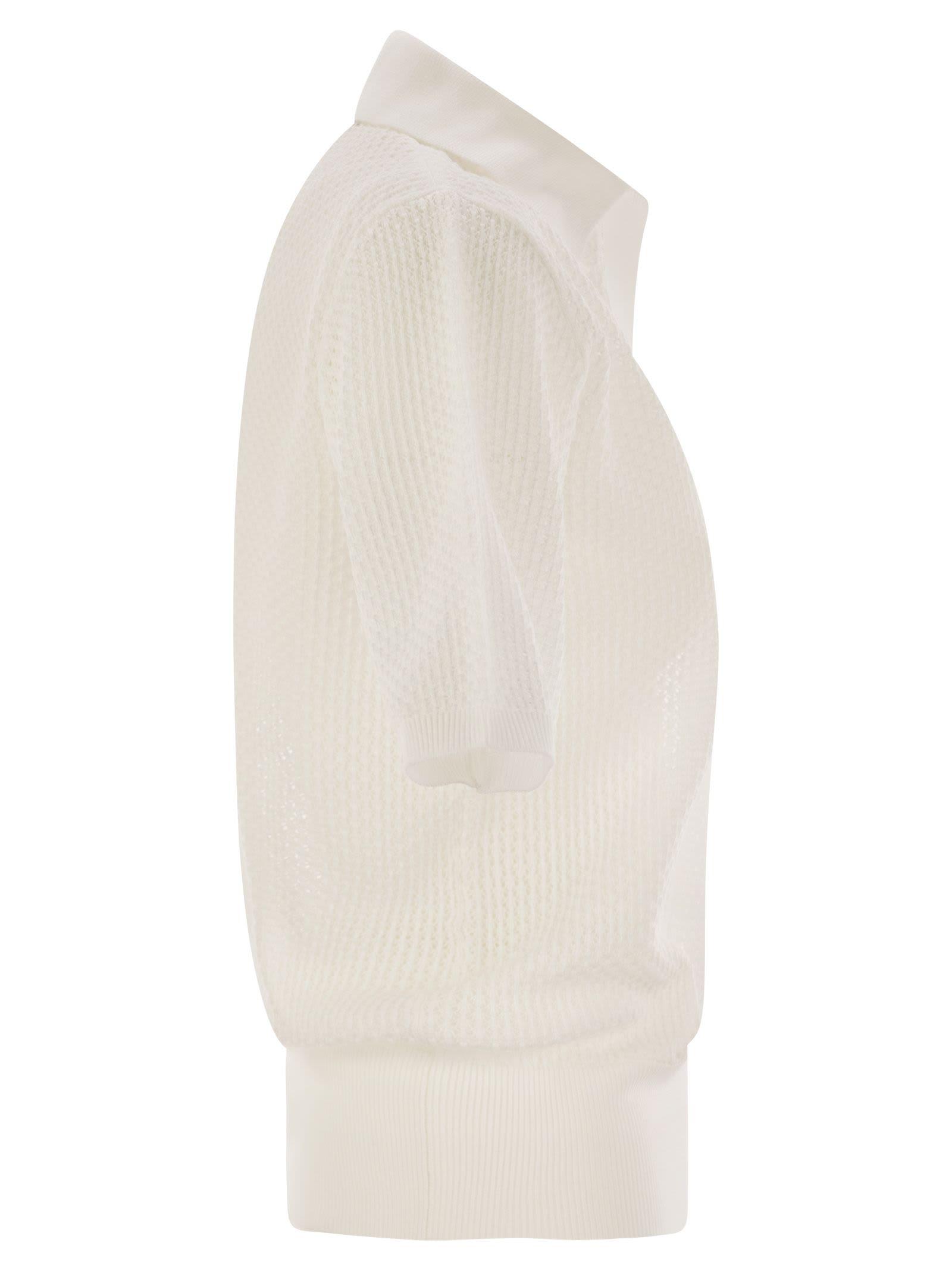 Tシャツ・カットソー FABIANA FILIPPI Polo shirt with diamond thread Fabiana Filippi Polo Shirt With Diamond Thread from $335.00
