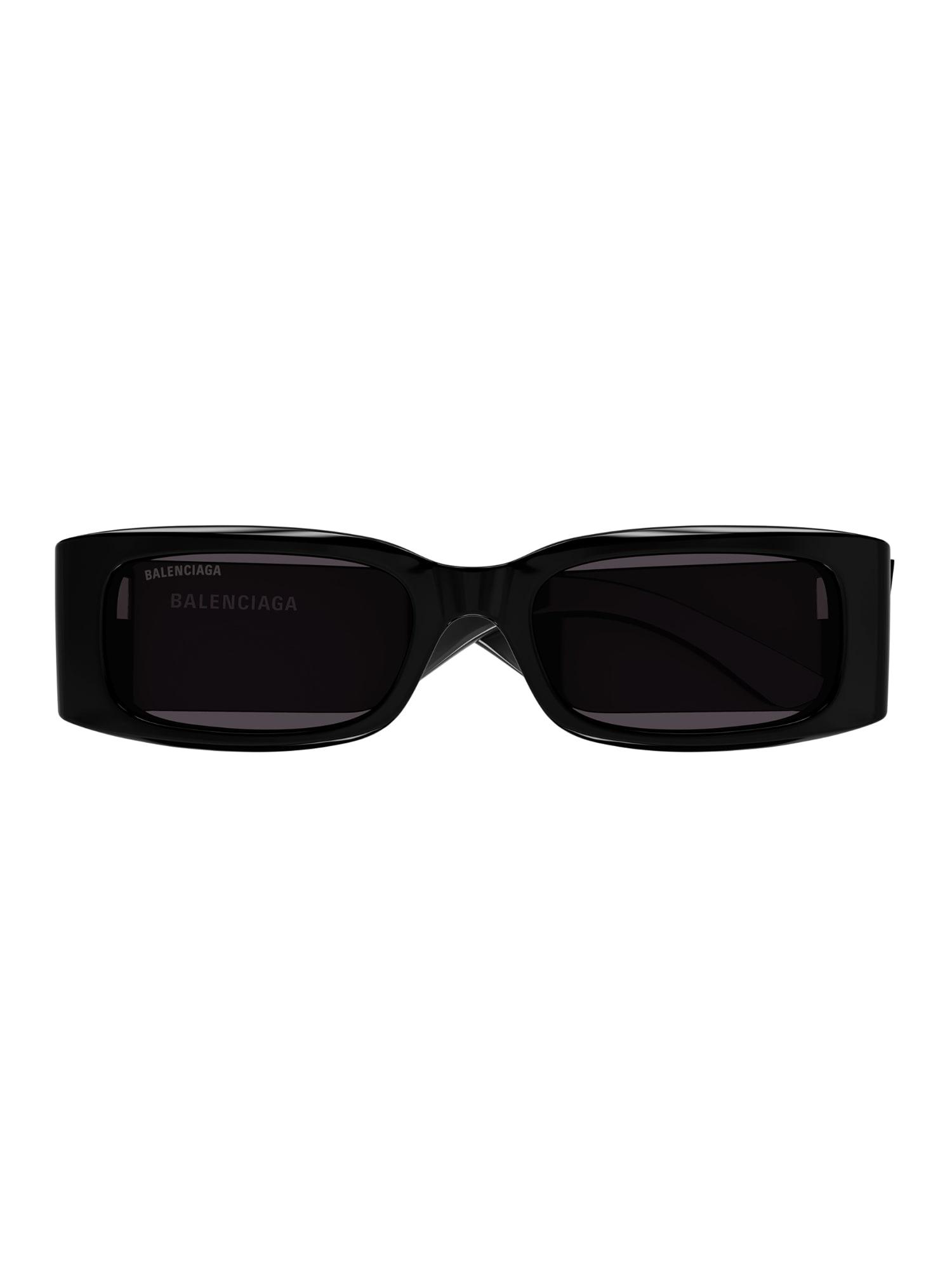 Balenciaga Black Square Sunglasses