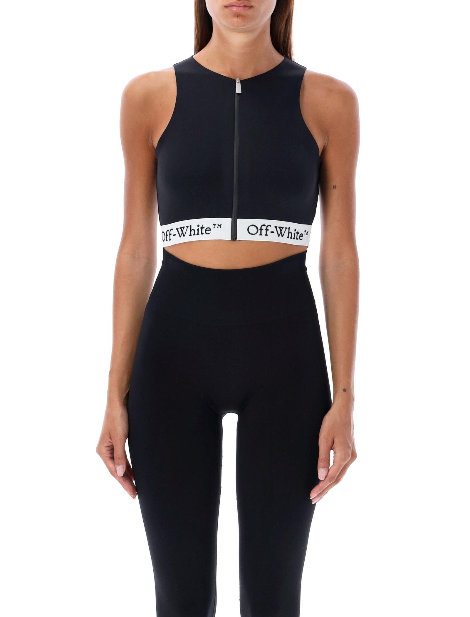 Off white crop top hotsell