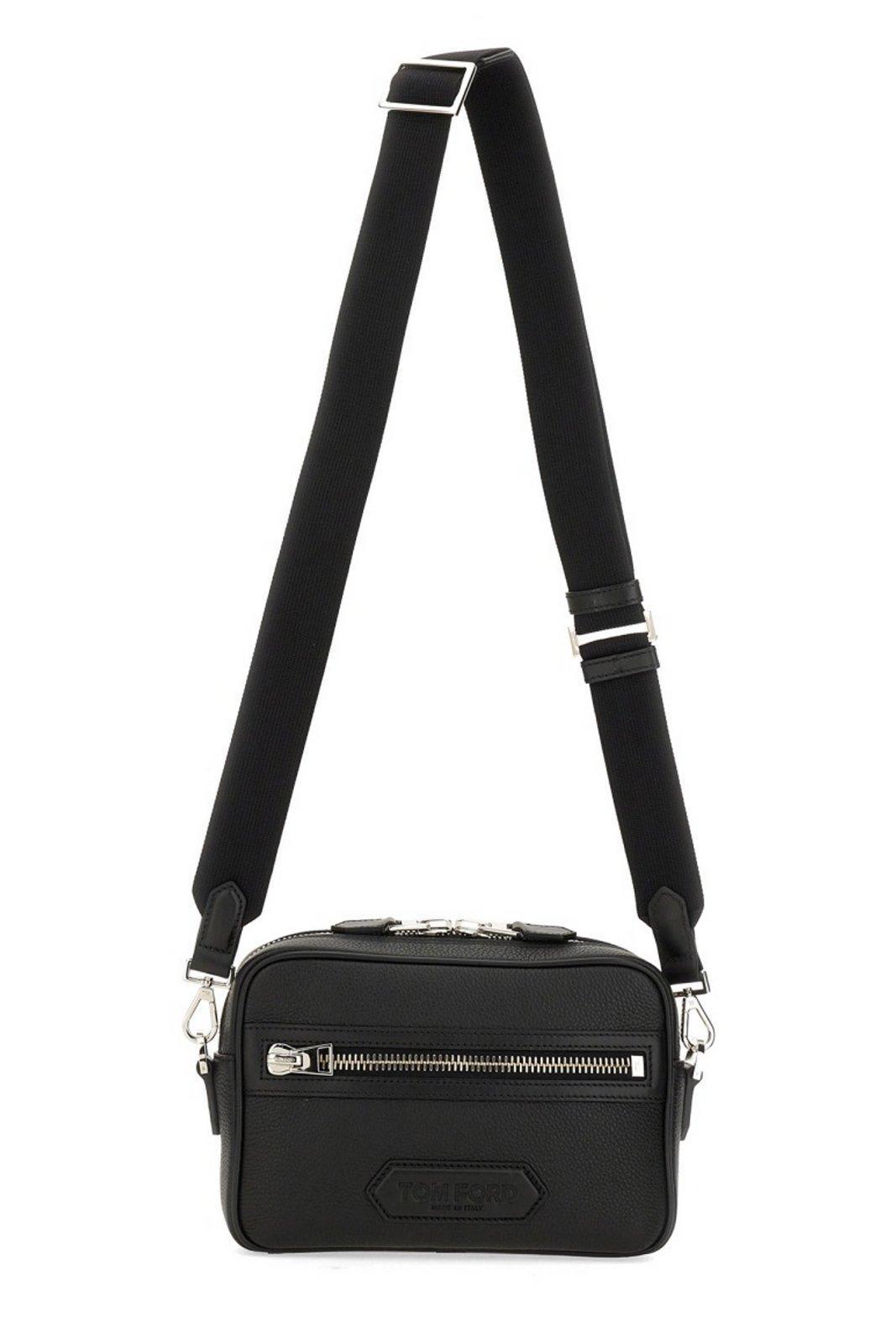 TOM FORD ミニ Traveller メッセンジャーバッグ TOM FORD Mini Leather Traveller Messenger Bag | Harrods UK