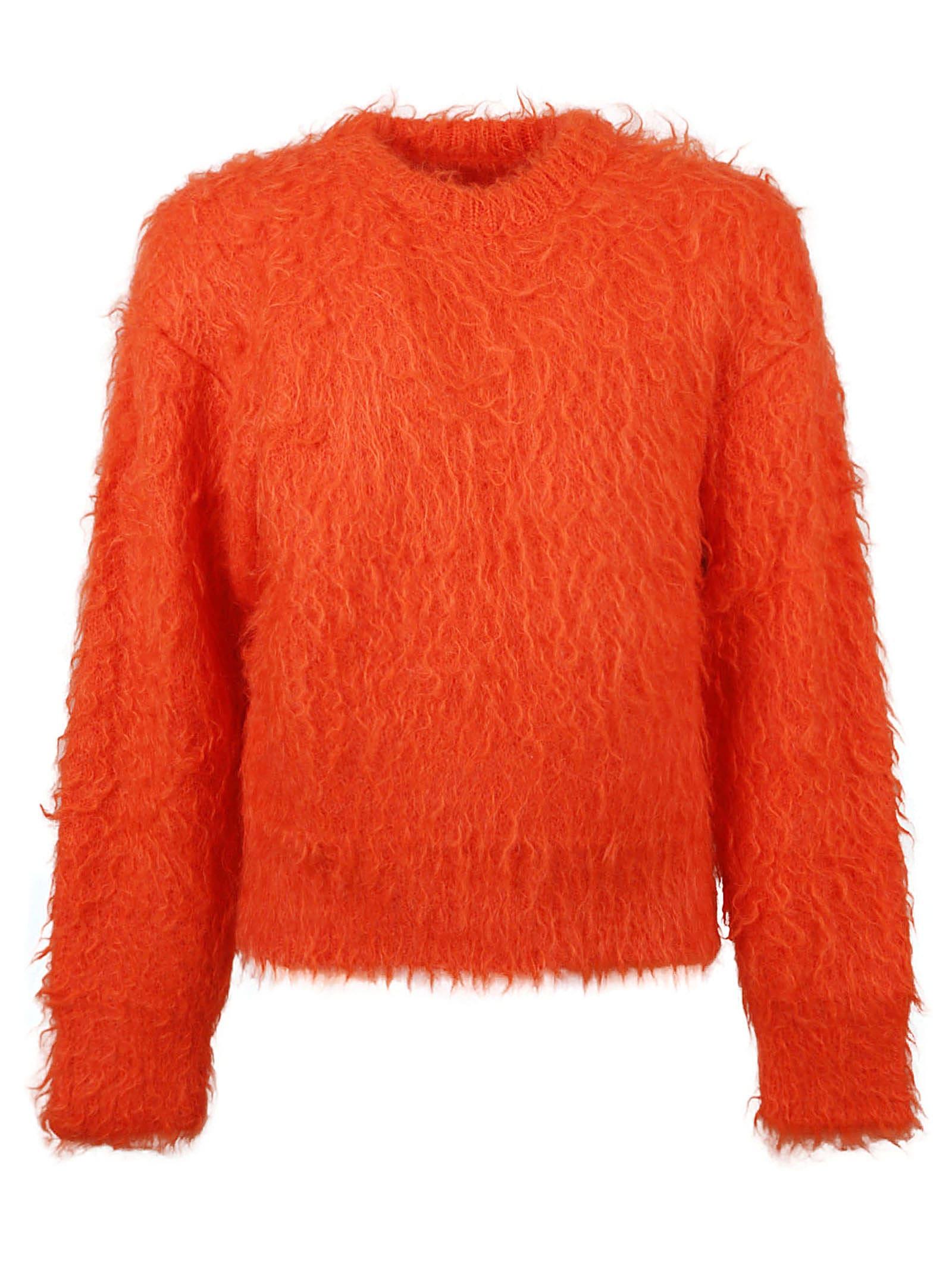 Jil Sander Mohair Jumper in Orange for Men | Lyst Jil Sander Mohair Jumper in Orange for Men | Lyst