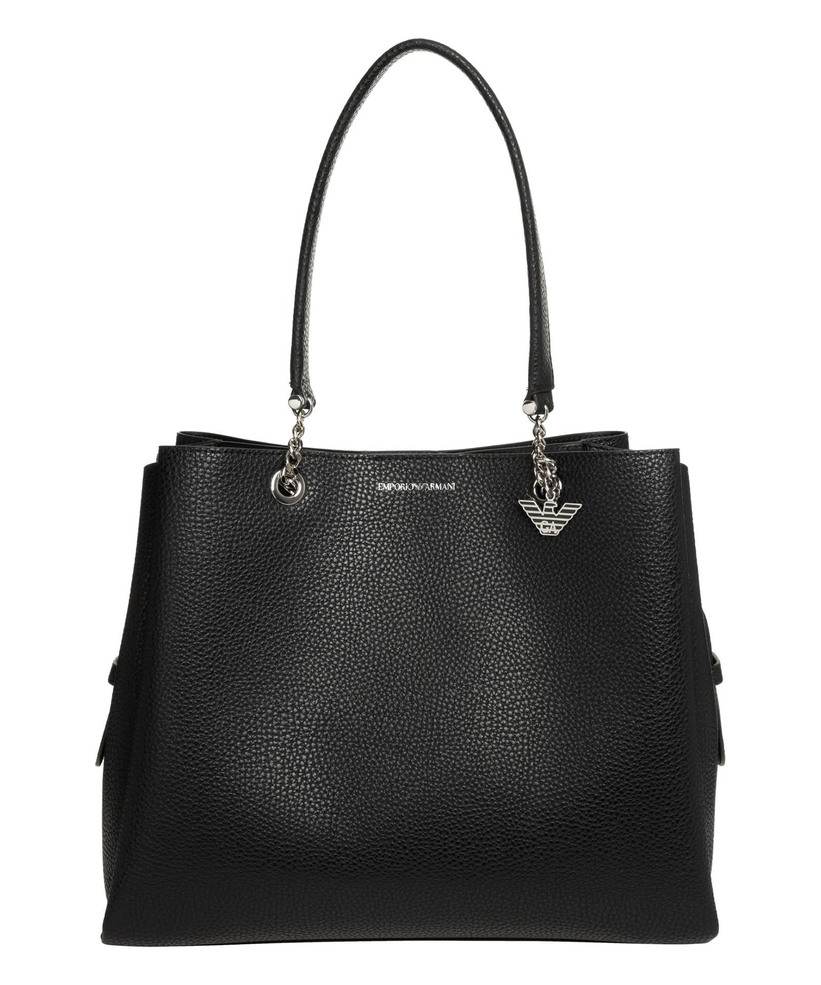 Emporio Armani Shoulder Bag in Black Lyst