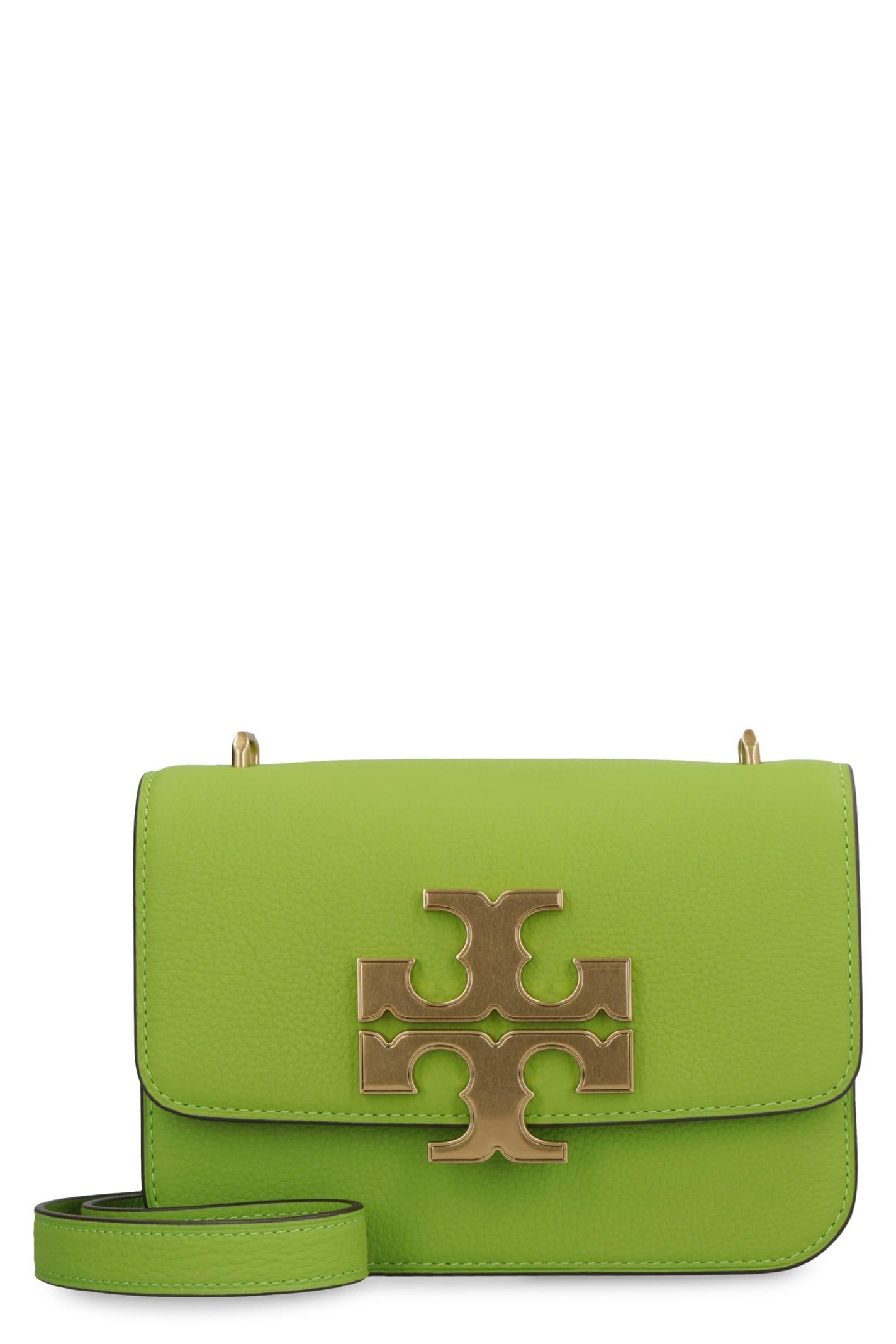 Tory Burch Eleanor Leather Mini Crossbody Bag in Green Lyst