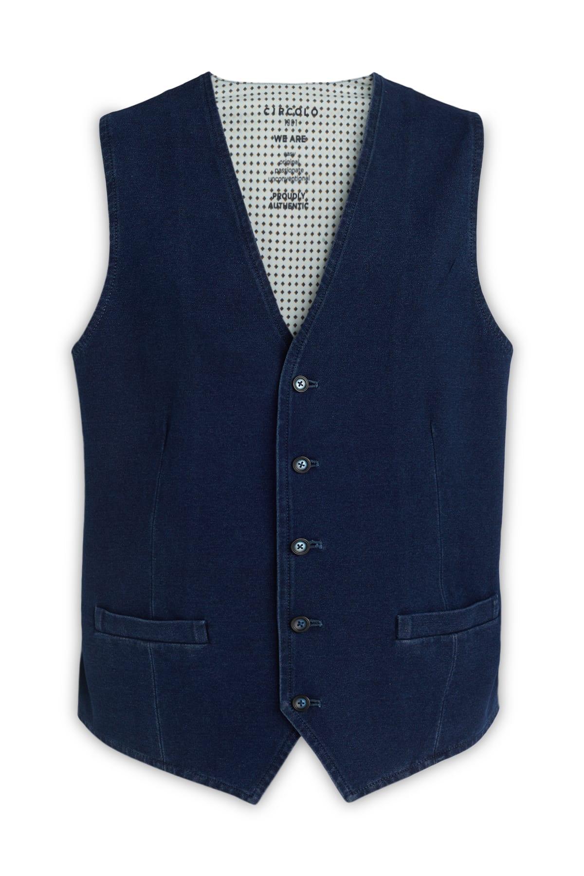 ベスト・ジレ CIRCOLO 1901 Women Vests FD3486 BLUE Grey Circolo 1901 Waistcoats and gilets for Women | Online Sale