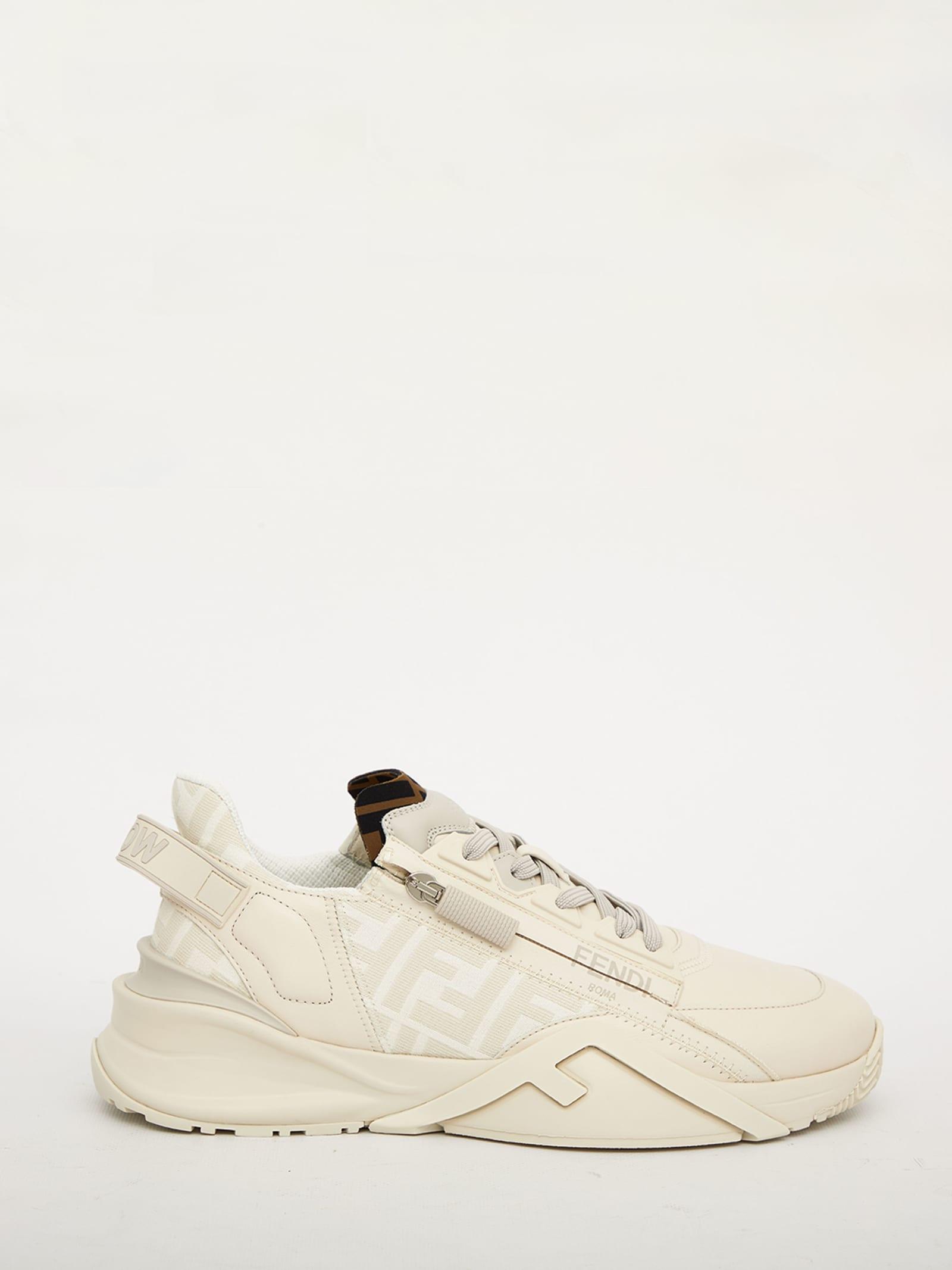 Fendi Flow Sneakers in Natural for Men | Lyst
