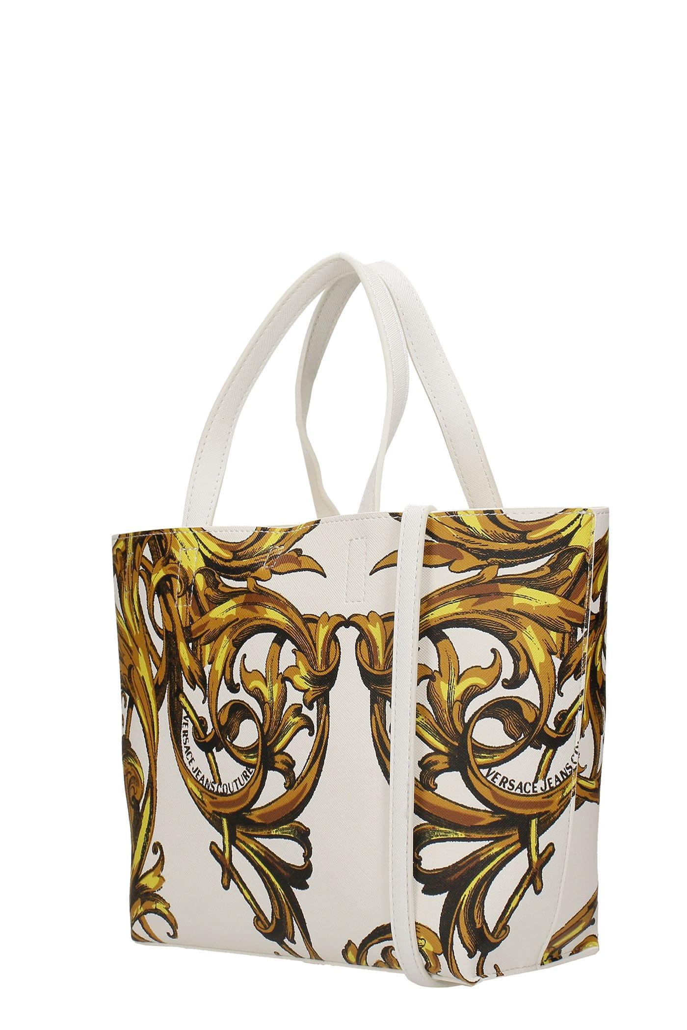 Versace Jeans Couture Tote In White 