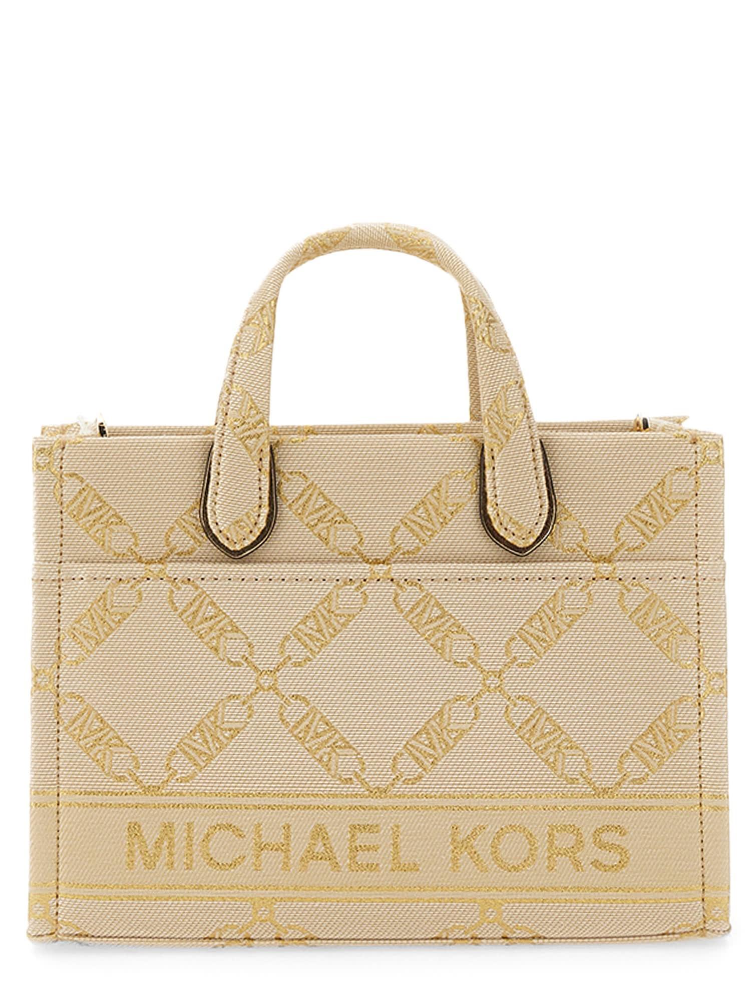 MICHAEL Michael Kors Gigi Small Bag in Natural | Lyst
