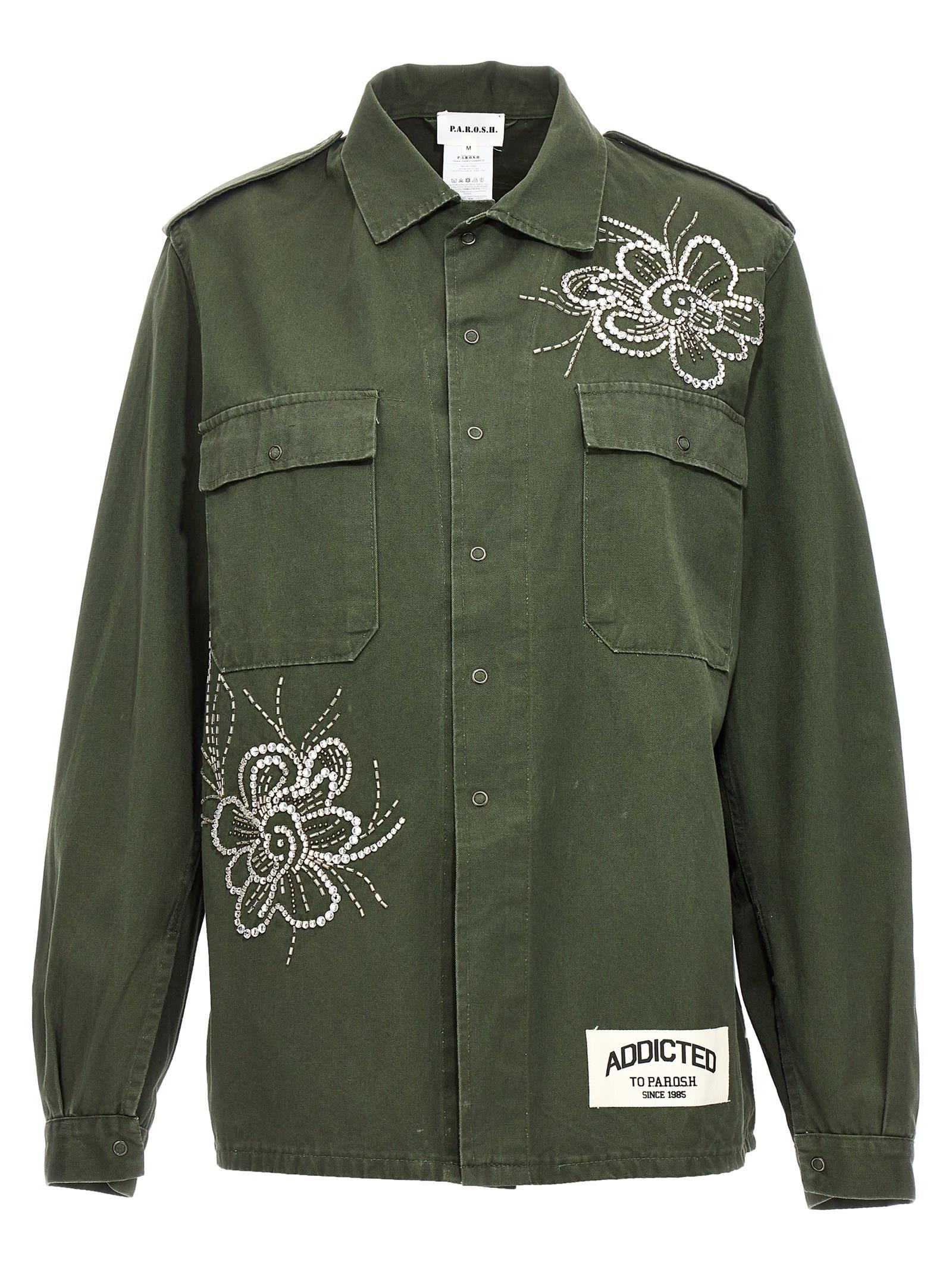 P.A.R.O.S.H. Conquest Jacket in Green | Lyst