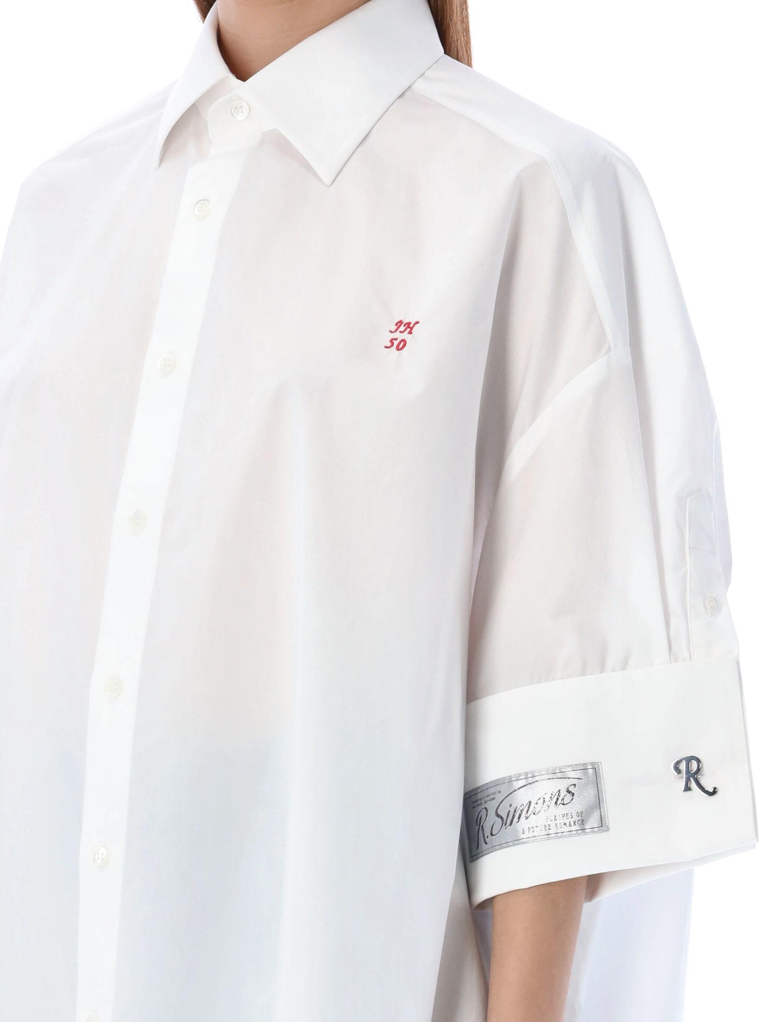 RAF SIMONS(19ss)クロップドシャツ-