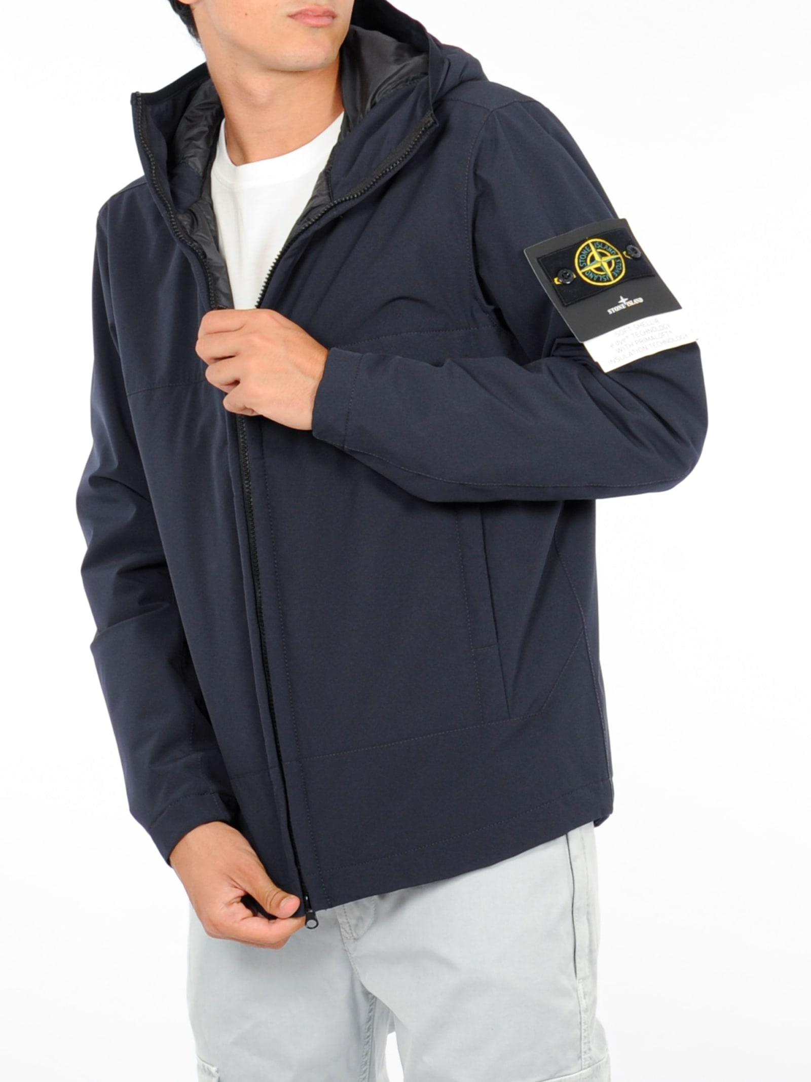 Stone Island Jacket Jacket in Navy (Blue) for Men - Save 38% | Lyst
