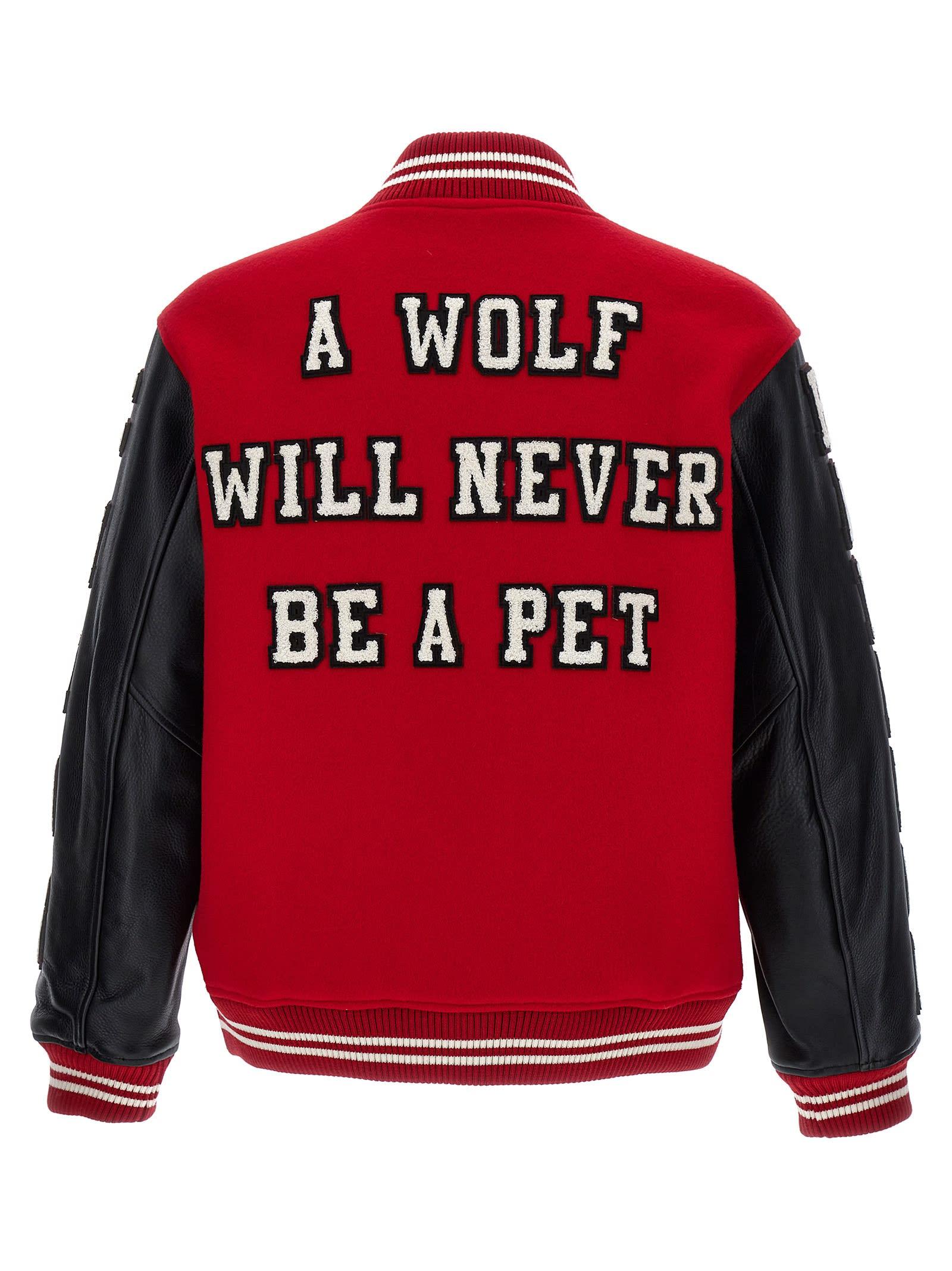 Undercover Varsity Jacket - Red 4