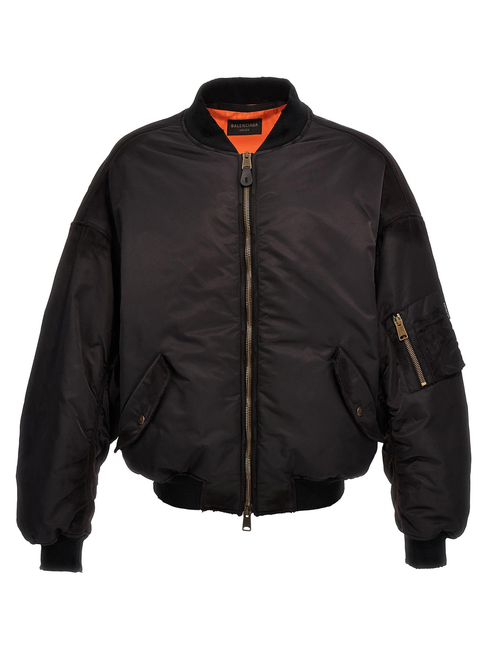 ジャケット・アウター BALENCIAGA off shoulder bomber S Balenciaga - Off Shoulder bomber green - The Corner
