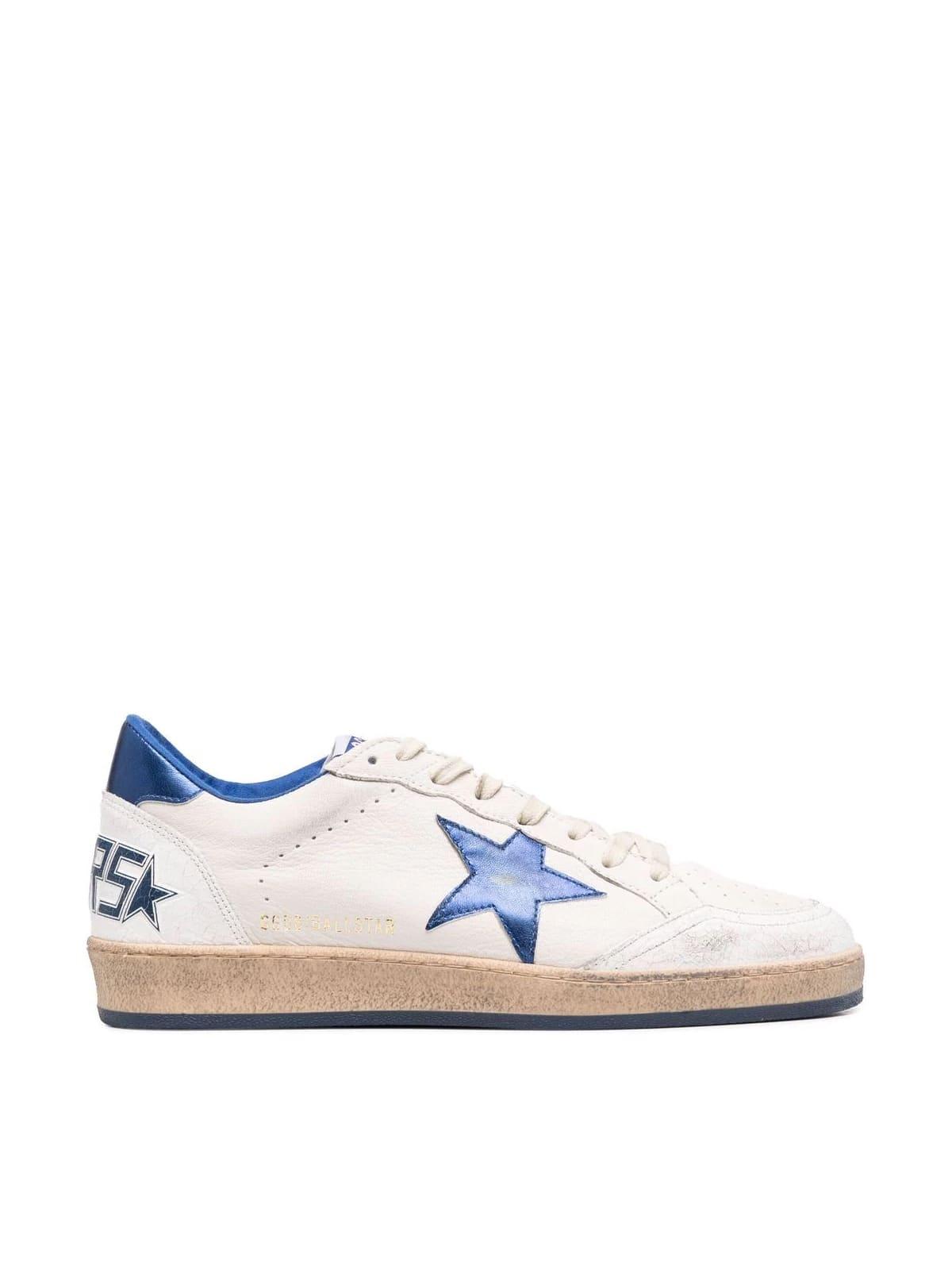 Golden Goose Leather Ball Star Nappa Upper Laminated Star And Heel Crack  Spur in White for Men - Save 23% | Lyst
