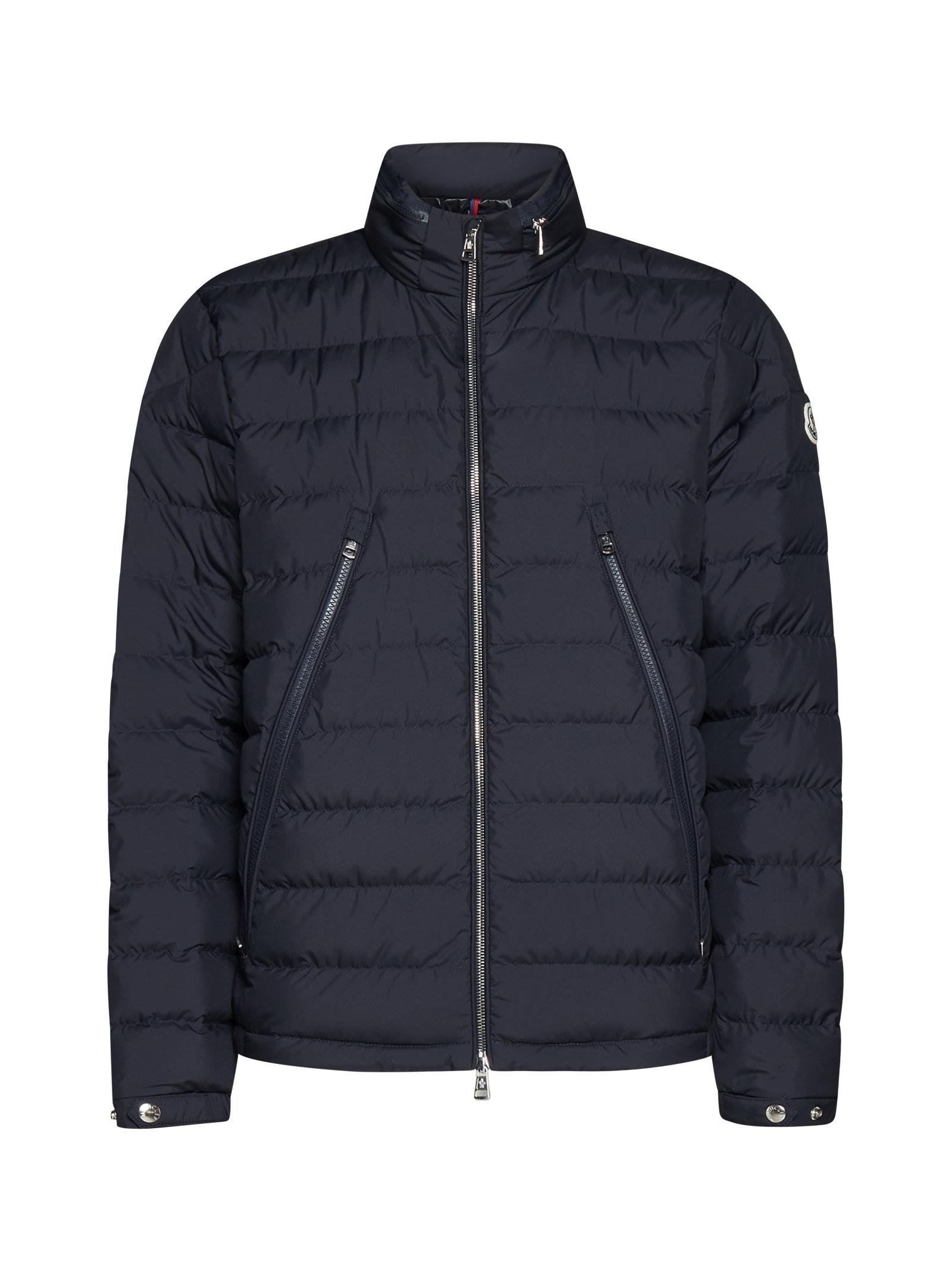 Moncler Alfit Quilted Nylon Down Jacket in Blue for Men | Lyst
