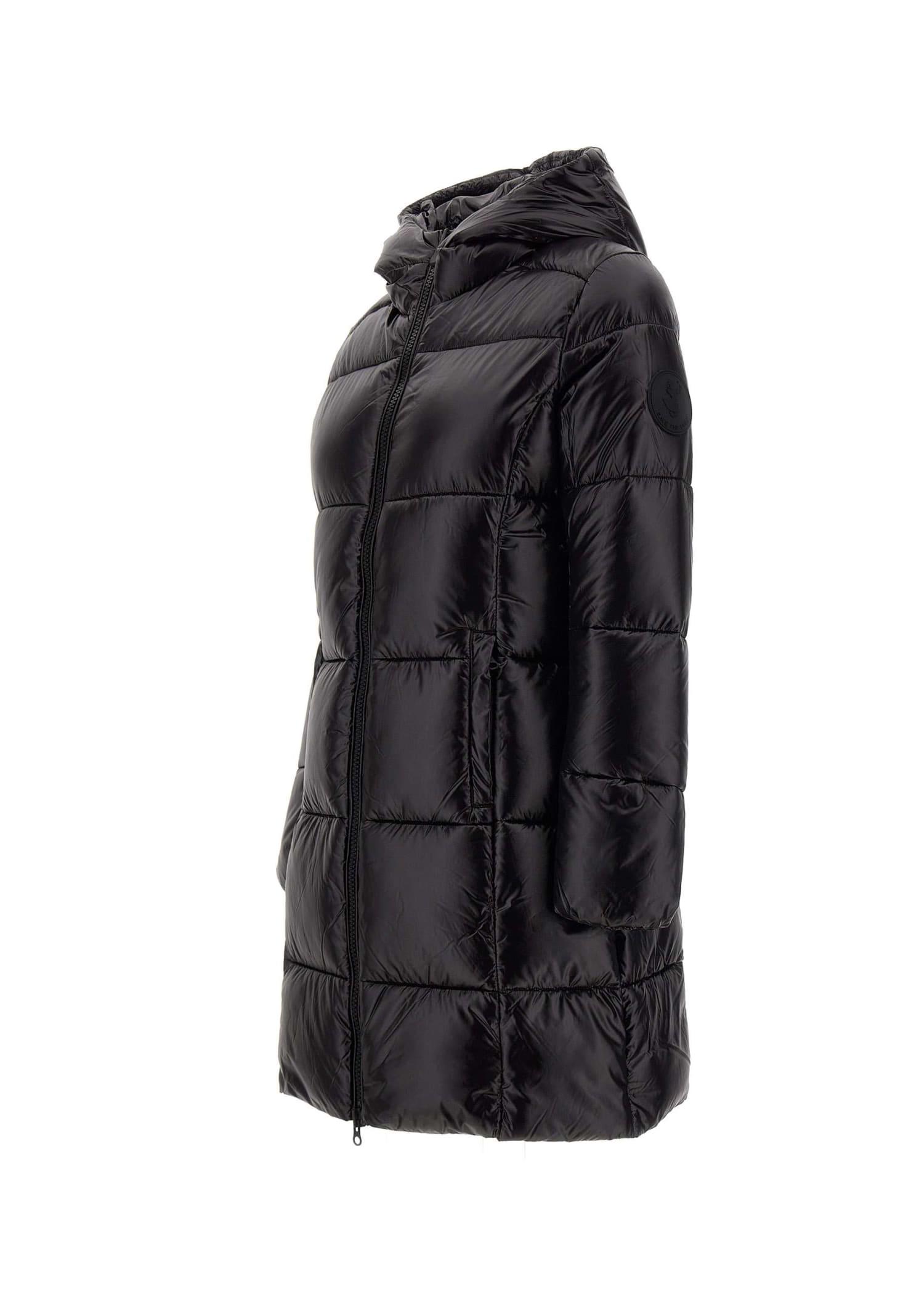 Save The Duck Ines Down Jacket in Black | Lyst